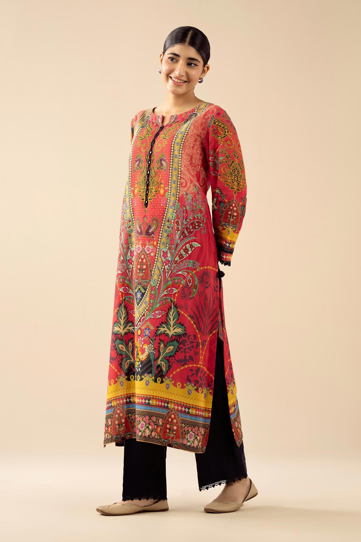 2 Piece - Printed Suit - PW25-327 for Women - Pret Collection | Nishat | Shop Online