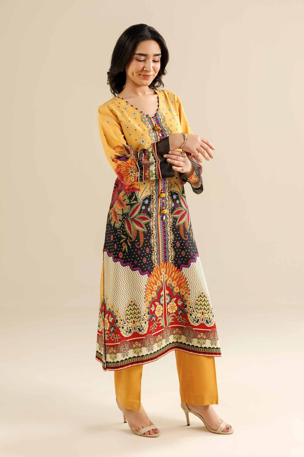 2 Piece - Printed Suit - PW25-328 for Women - Pret Collection | Nishat | Shop Online
