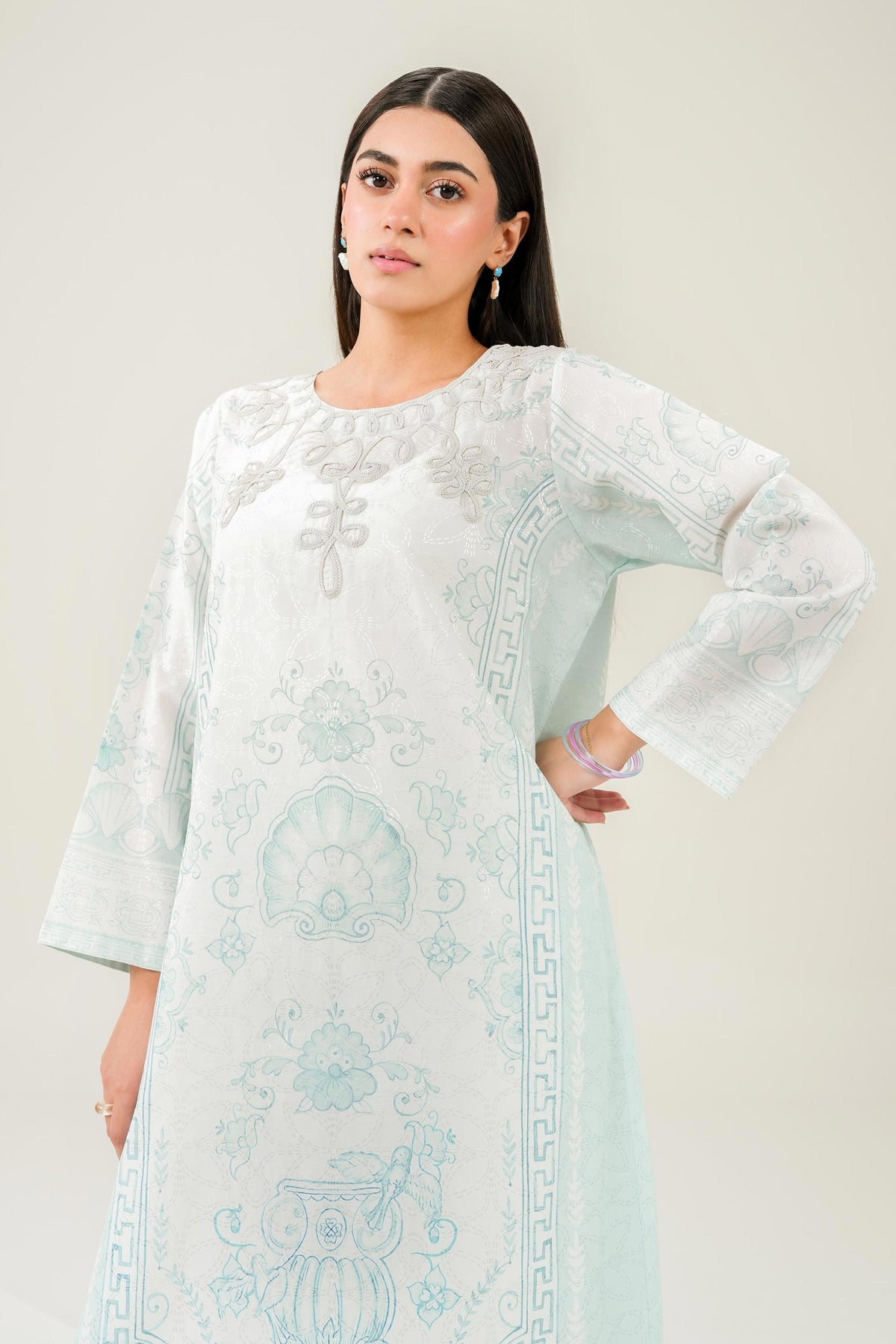 2 Piece - Printed Embroidered Suit - PW25-331 for Women - Pret Collection | Nishat | Shop Online