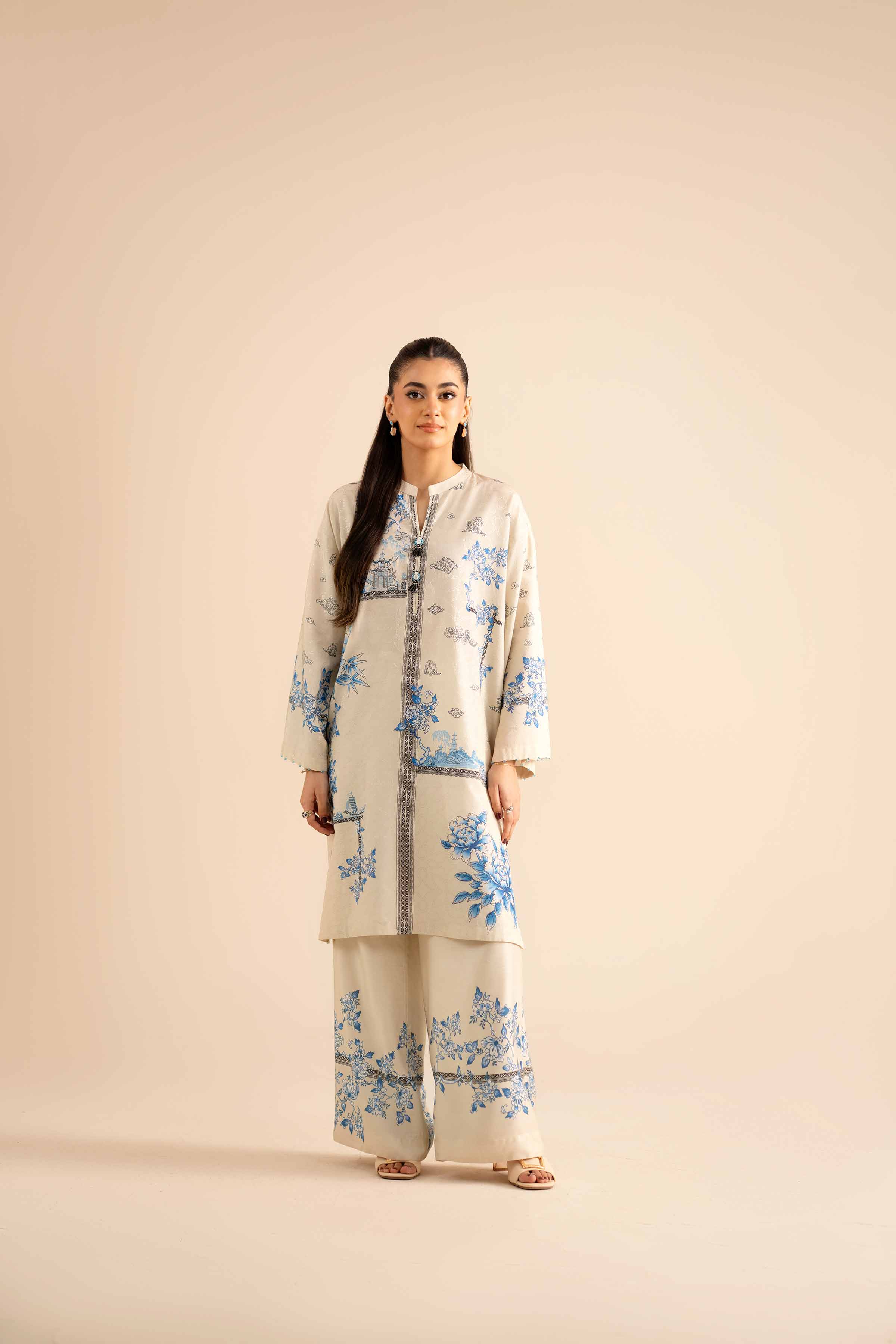 2 Piece - Printed Suit - PW25-333 for Women - Pret Collection | Nishat | Shop Online