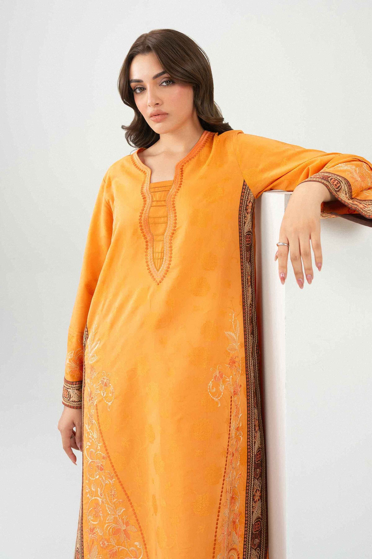 2 Piece - Embroidered Suit - PW25-336-for Women -  Pret Collection | Nishat | Shop Online 
