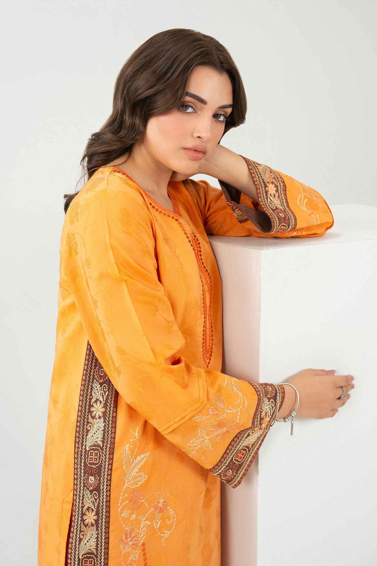 2 Piece - Embroidered Suit - PW25-336-for Women -  Pret Collection | Nishat | Shop Online 