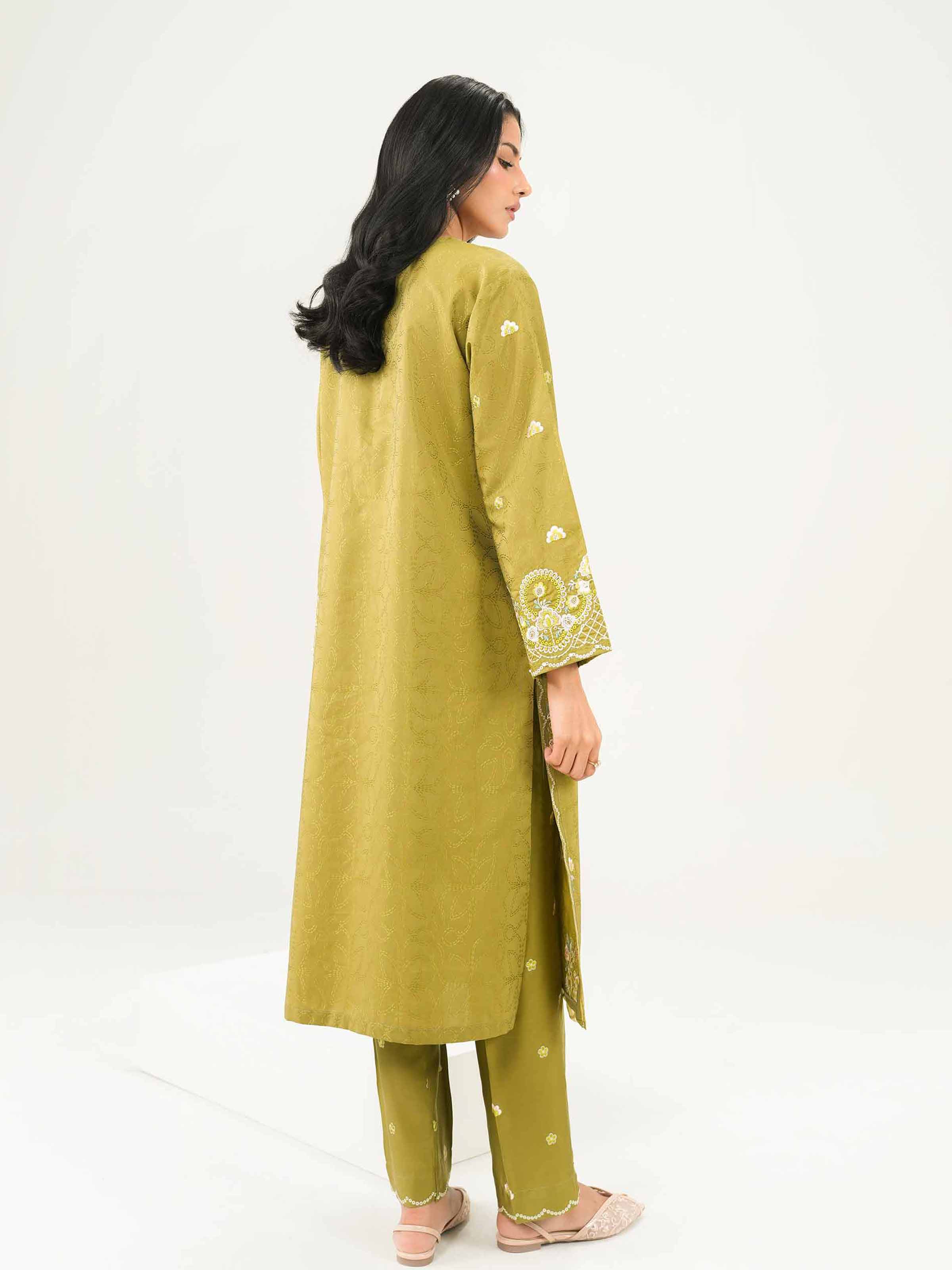 2 Piece - Embroidered Suit - PW25-337