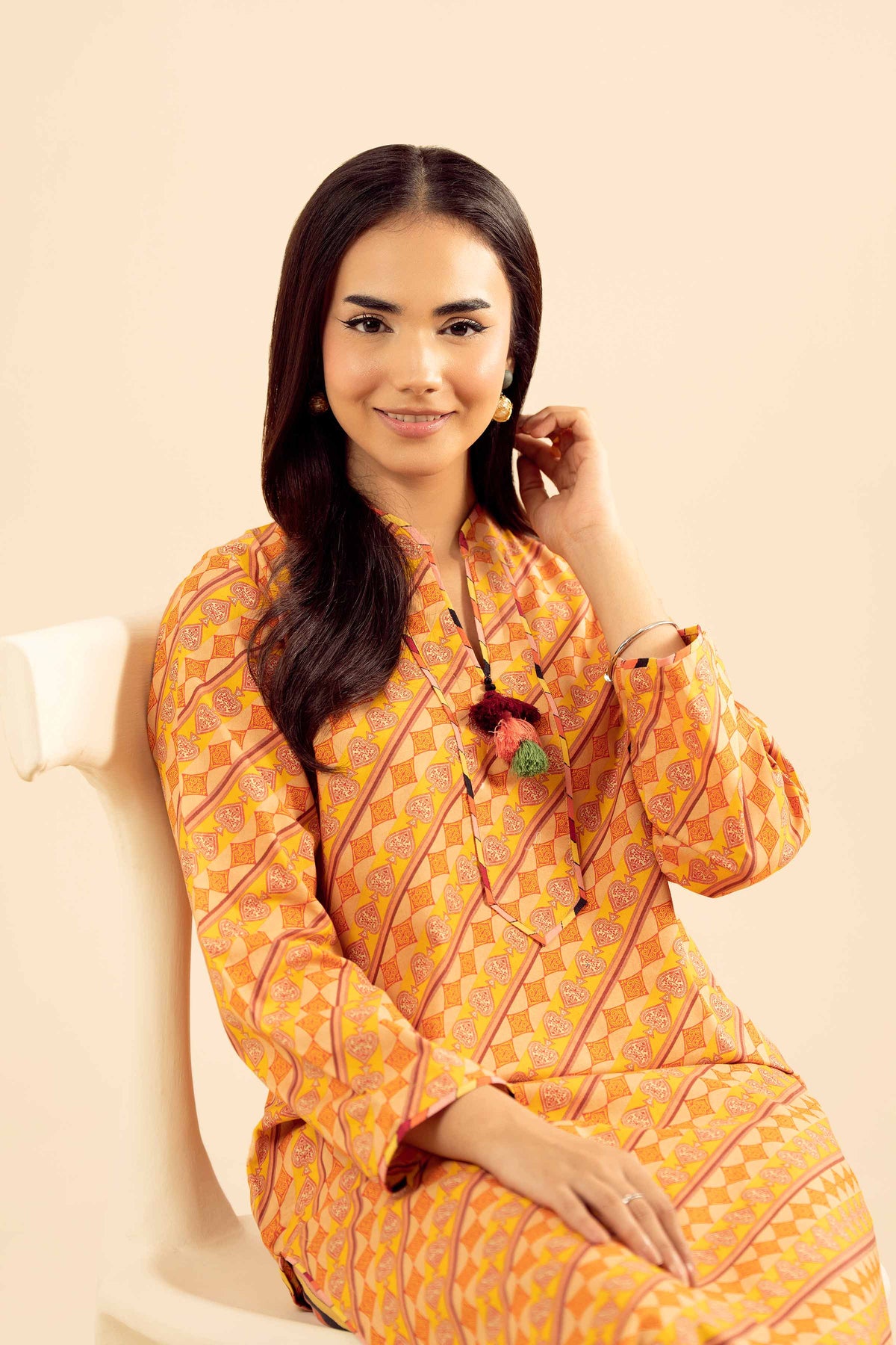 2 Piece - Printed Embroidered Suit - PW25-34 for Women - Pret Collection | Nishat | Shop Online