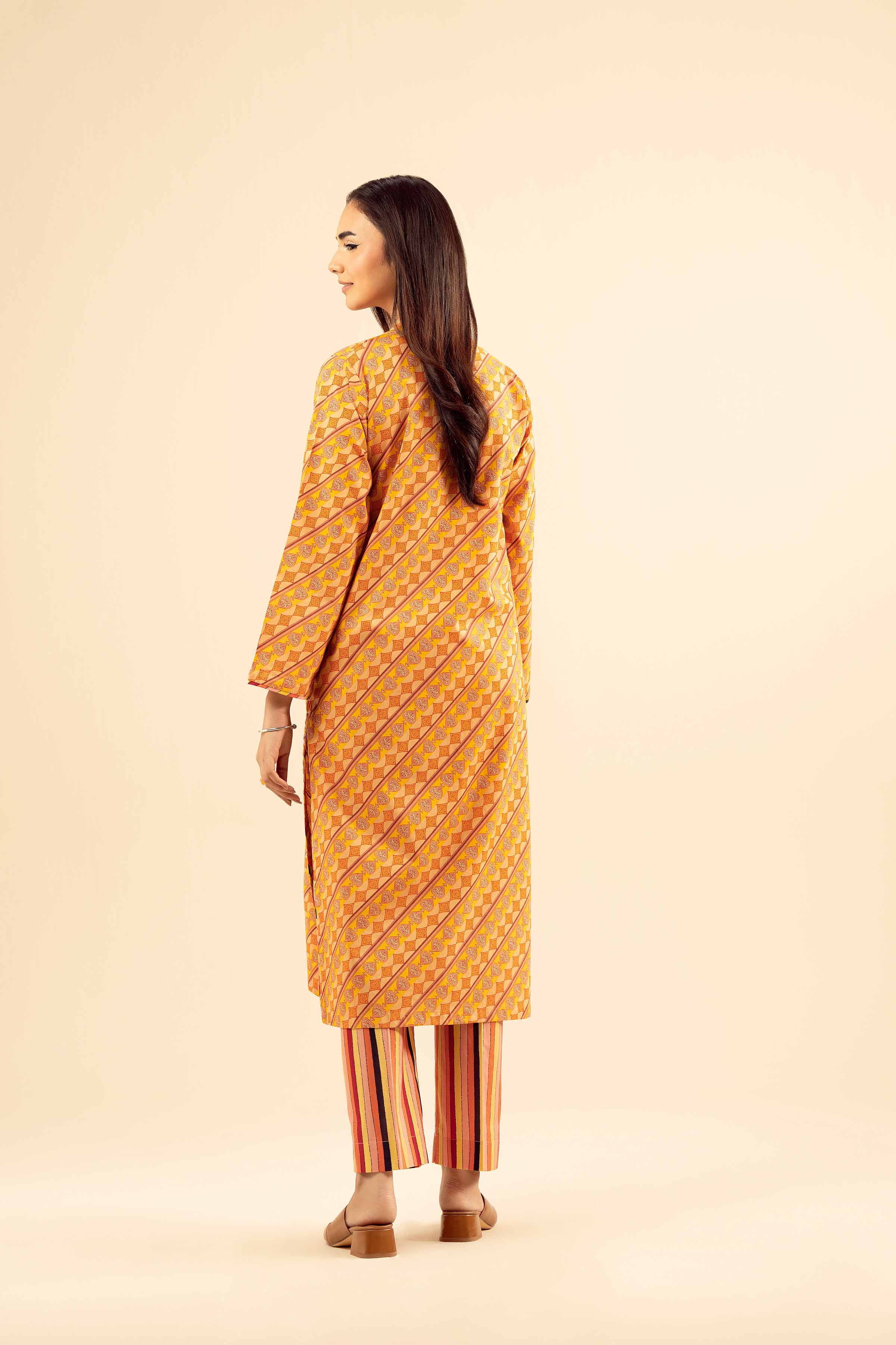 2 Piece - Printed Embroidered Suit - PW25-34 for Women - Pret Collection | Nishat | Shop Online