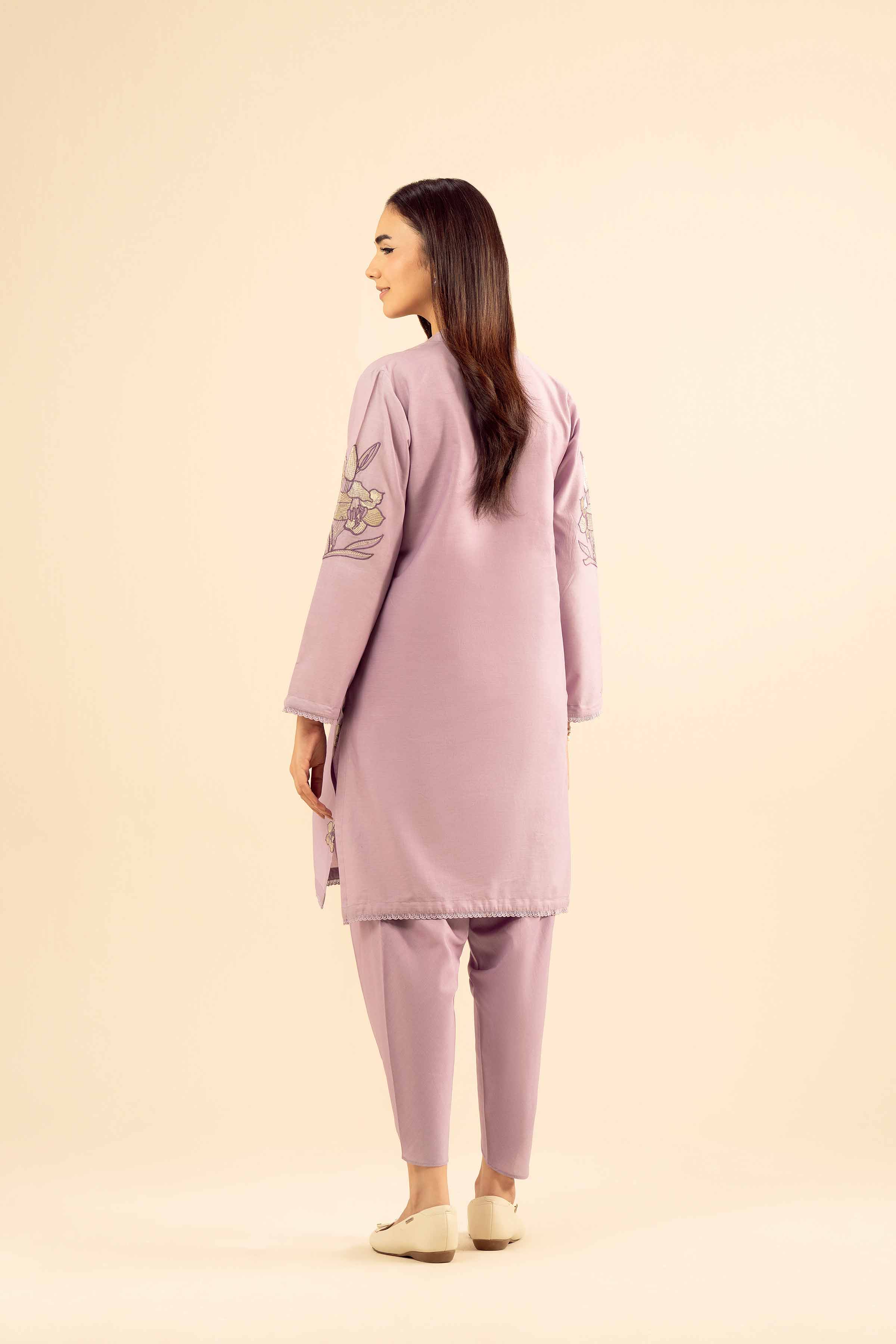 2 Piece - Embroidered Suit - PW25-36 for Women - Pret Collection | Nishat | Shop Online