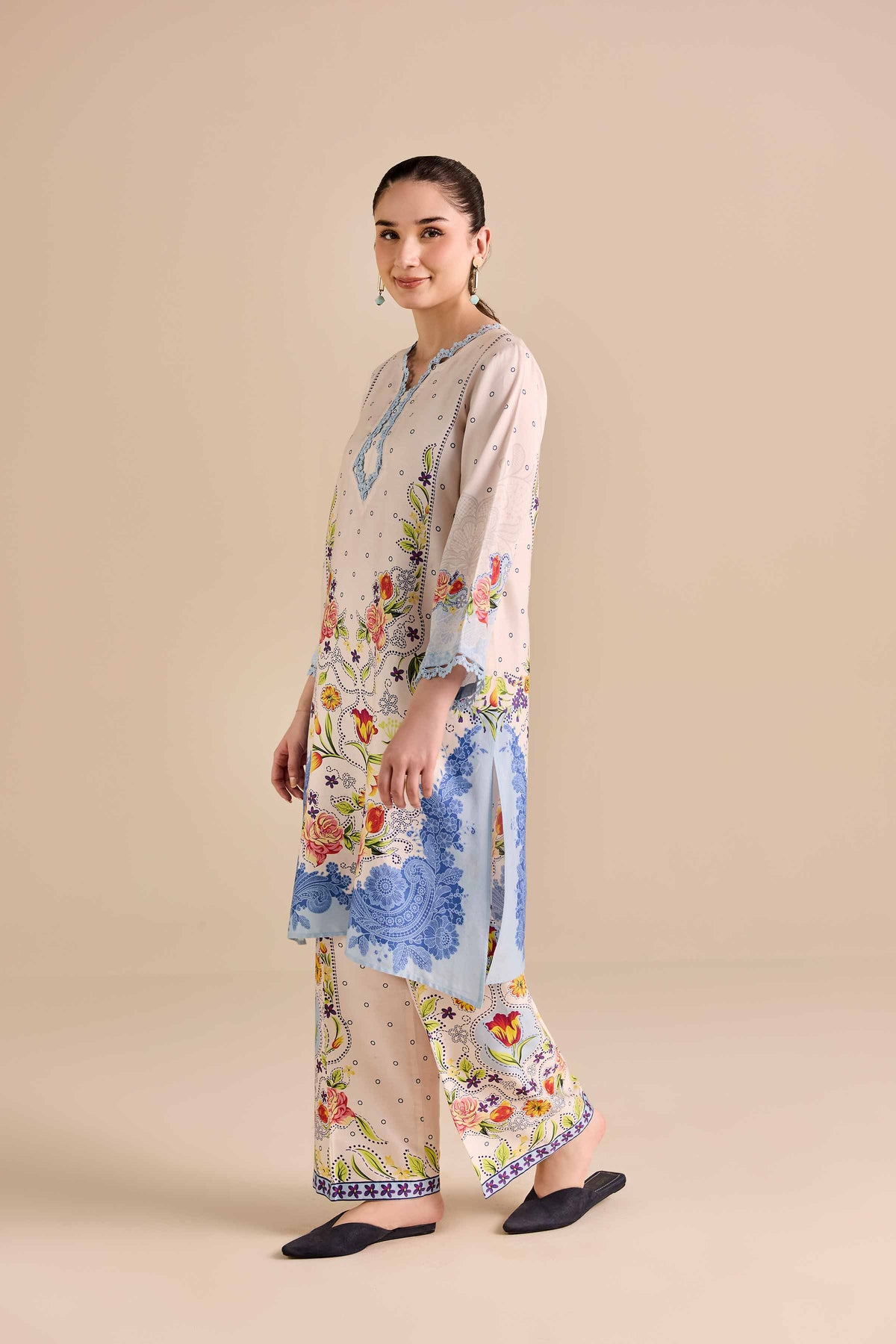 2 Piece - Printed Suit - PW25-369 for Women - Pret Collection | Nishat | Shop Online