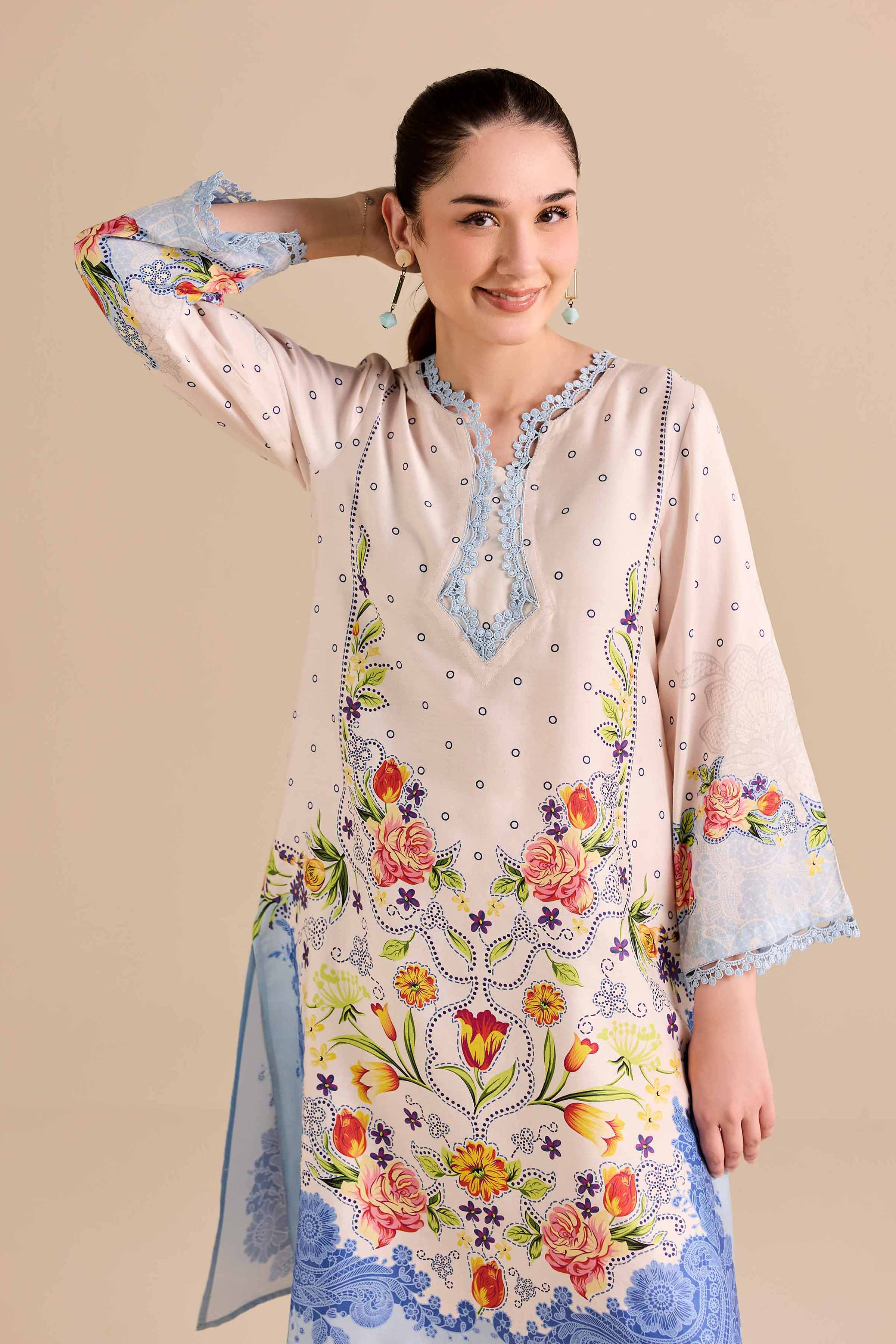 2 Piece - Printed Suit - PW25-369 for Women - Pret Collection | Nishat | Shop Online
