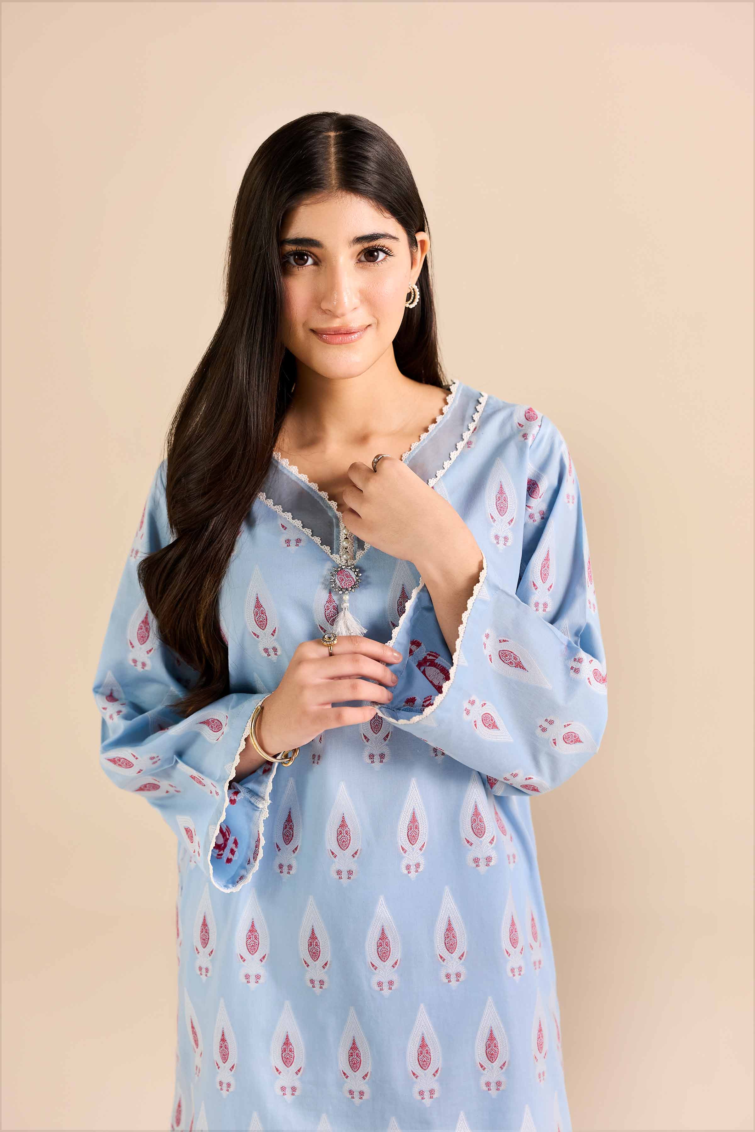 2 Piece - Printed Suit - PW25-372 for Women - Pret Collection | Nishat | Shop Online