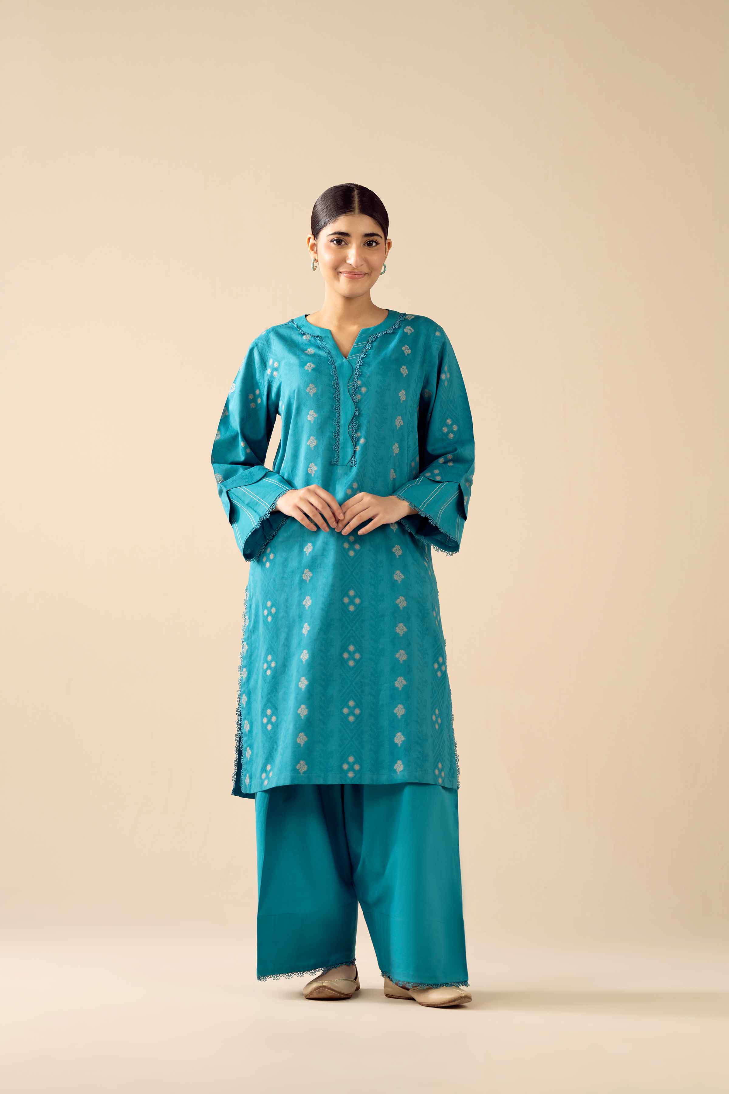 2 Piece - Printed Suit - PW25-375 for Women - Pret Collection | Nishat | Shop Online