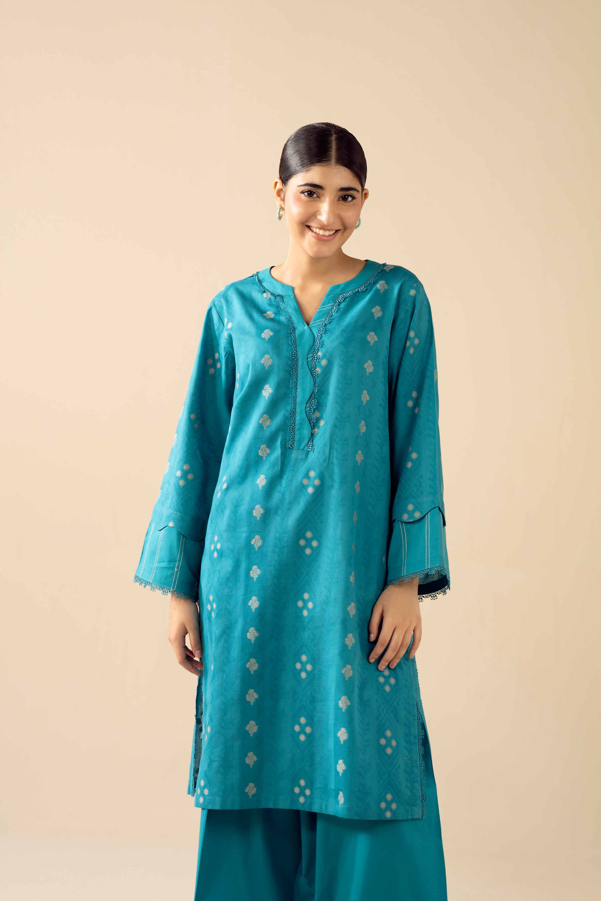 2 Piece - Printed Suit - PW25-375 for Women - Pret Collection | Nishat | Shop Online