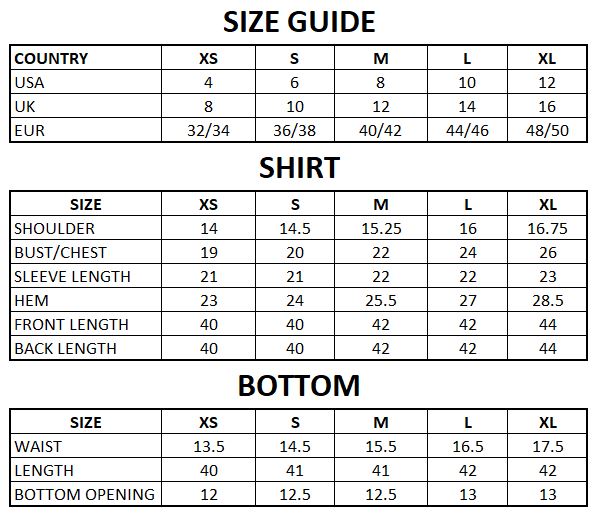 Size Guide