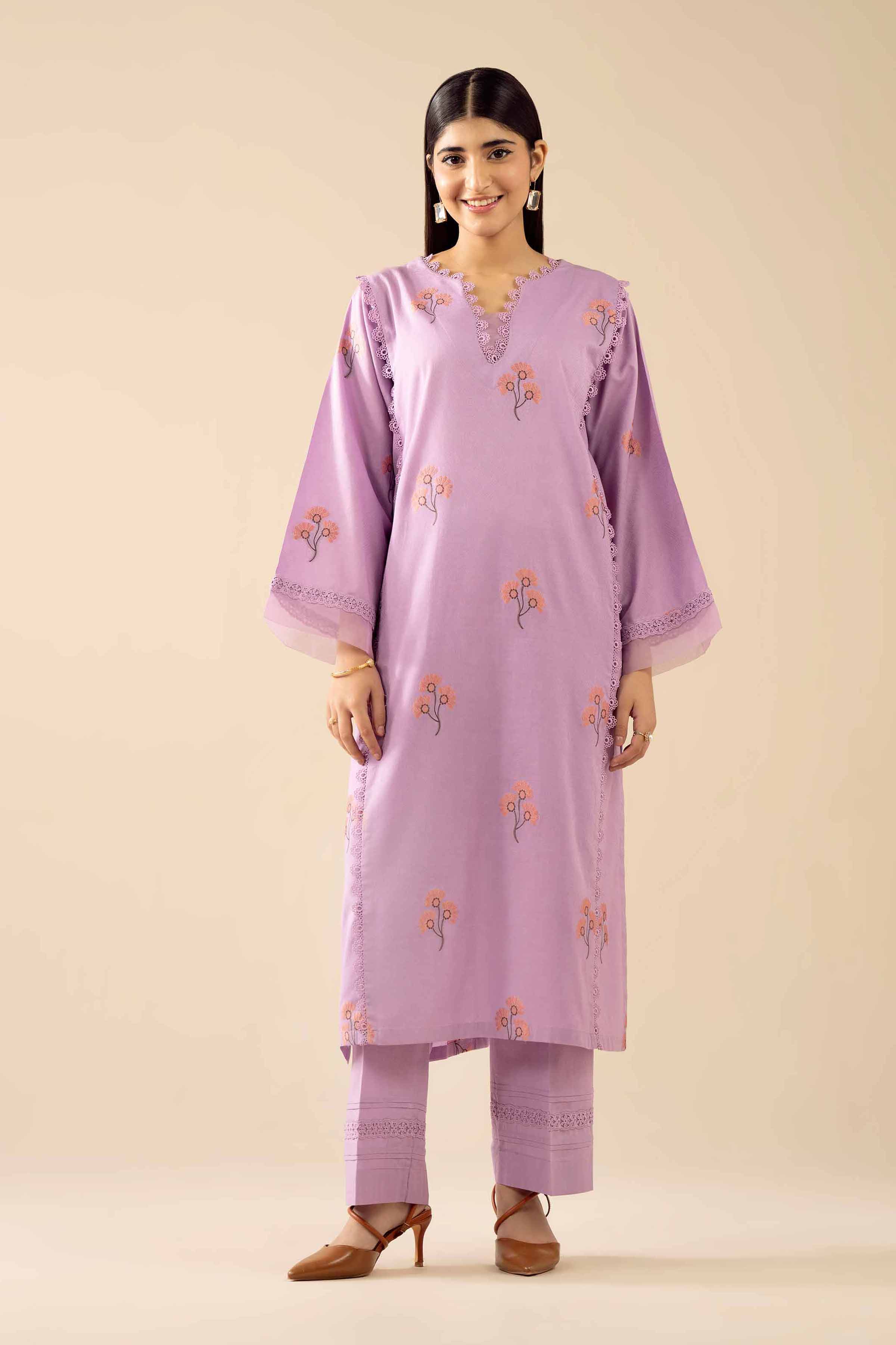 2 Piece - Basic Suit - PW25-376 for Women - Pret Collection | Nishat | Shop Online