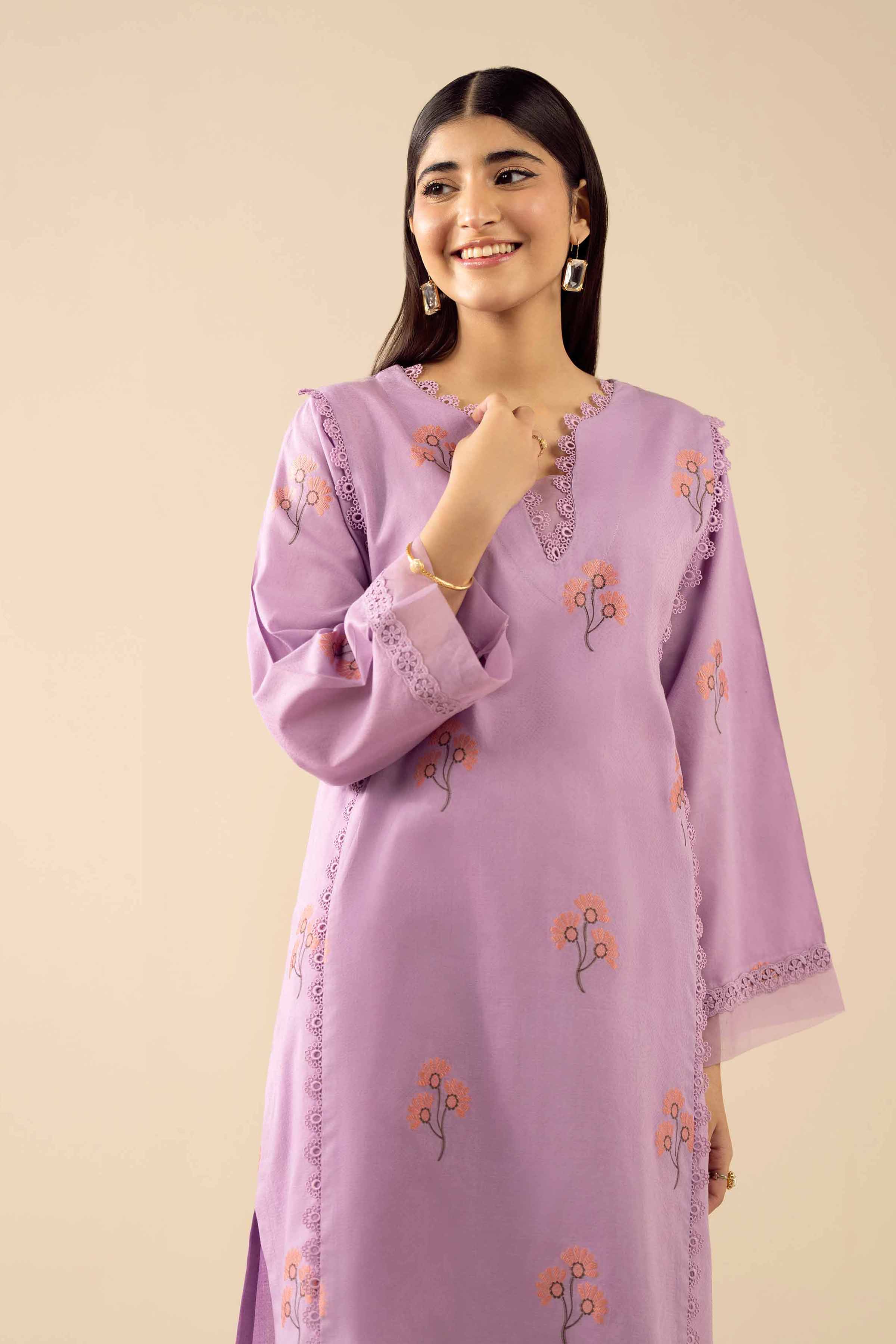 2 Piece - Basic Suit - PW25-376 for Women - Pret Collection | Nishat | Shop Online