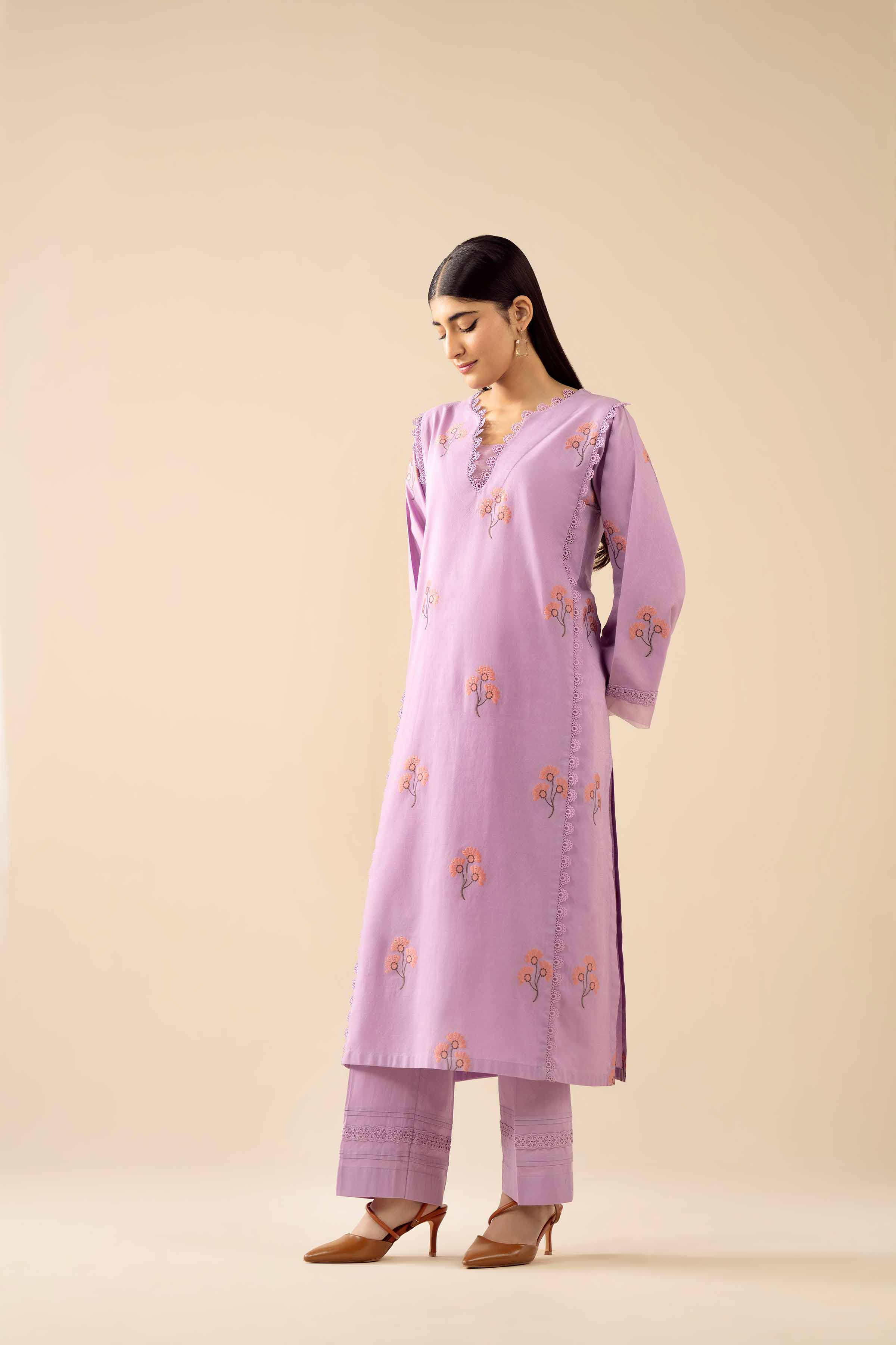 2 Piece - Basic Suit - PW25-376 for Women - Pret Collection | Nishat | Shop Online
