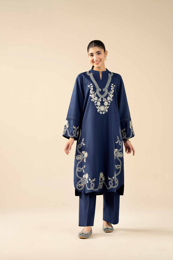 2 Piece - Embroidered Suit - PW25-378 for Women - Pret Collection | Nishat | Shop Online
