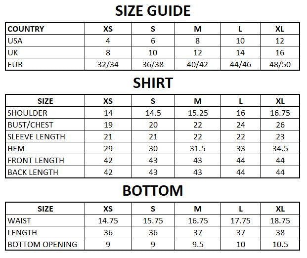 Size Guide