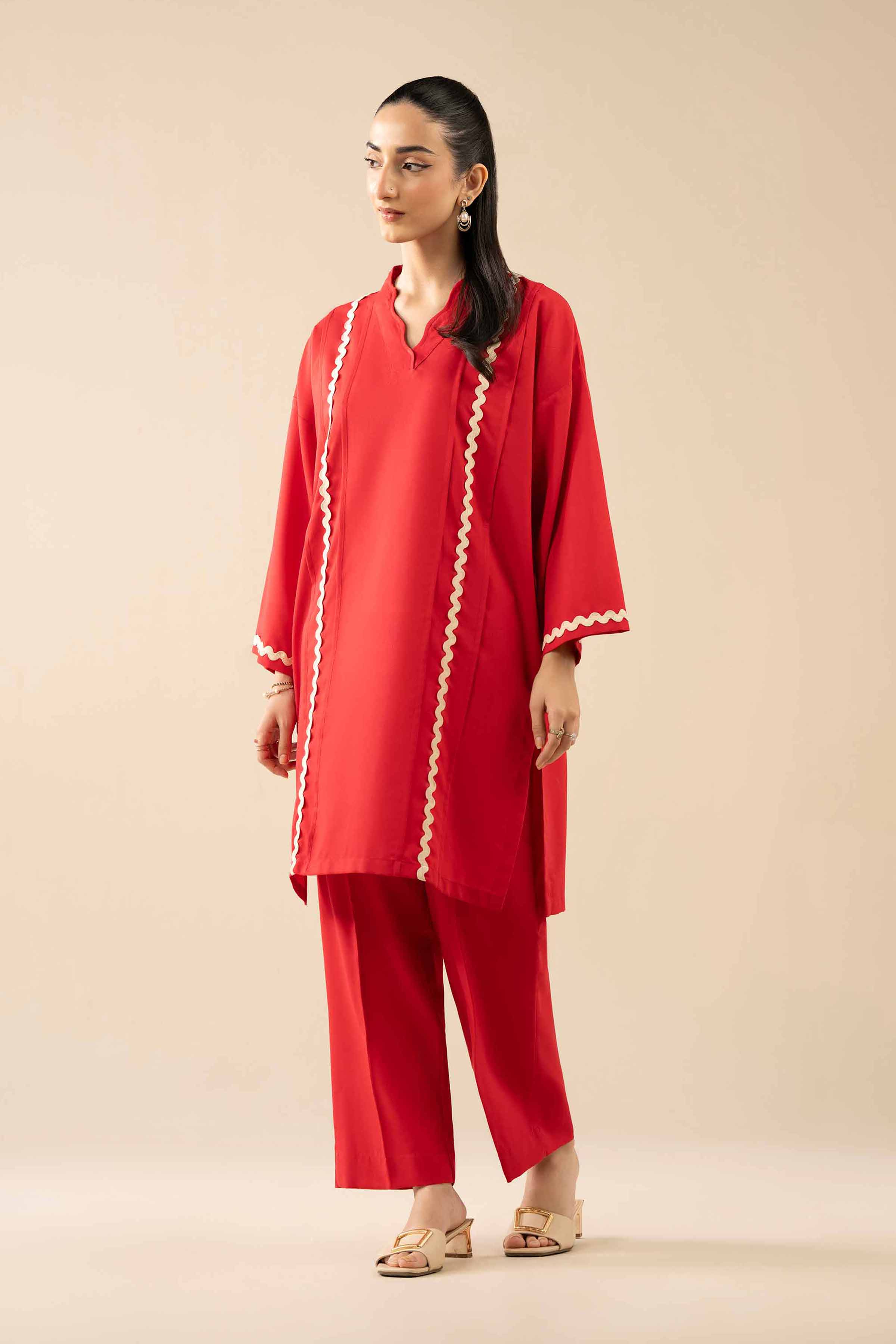 2 Piece - Basic Suit - PW25-380 for Women - Pret Collection | Nishat | Shop Online