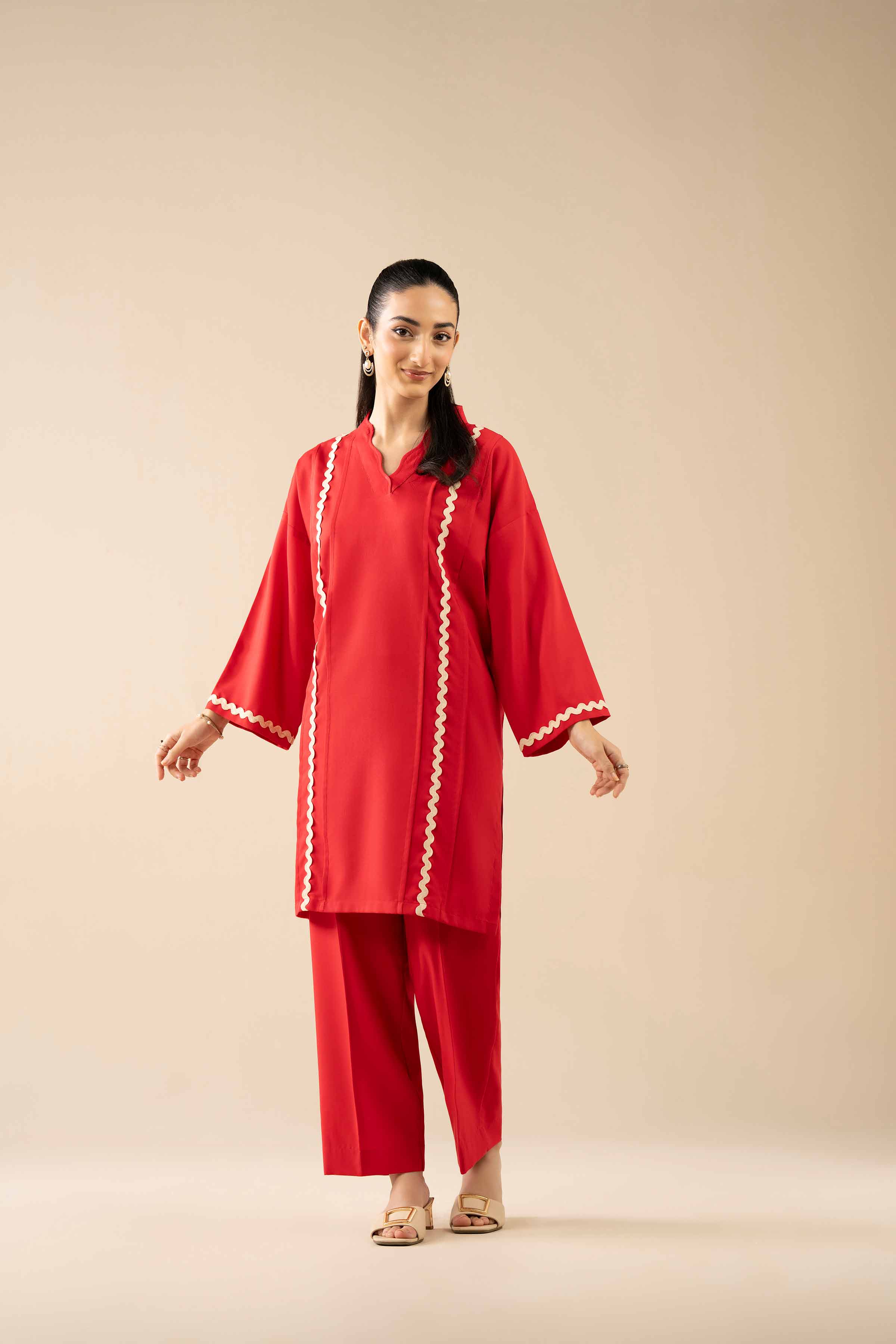 2 Piece - Basic Suit - PW25-380 for Women - Pret Collection | Nishat | Shop Online