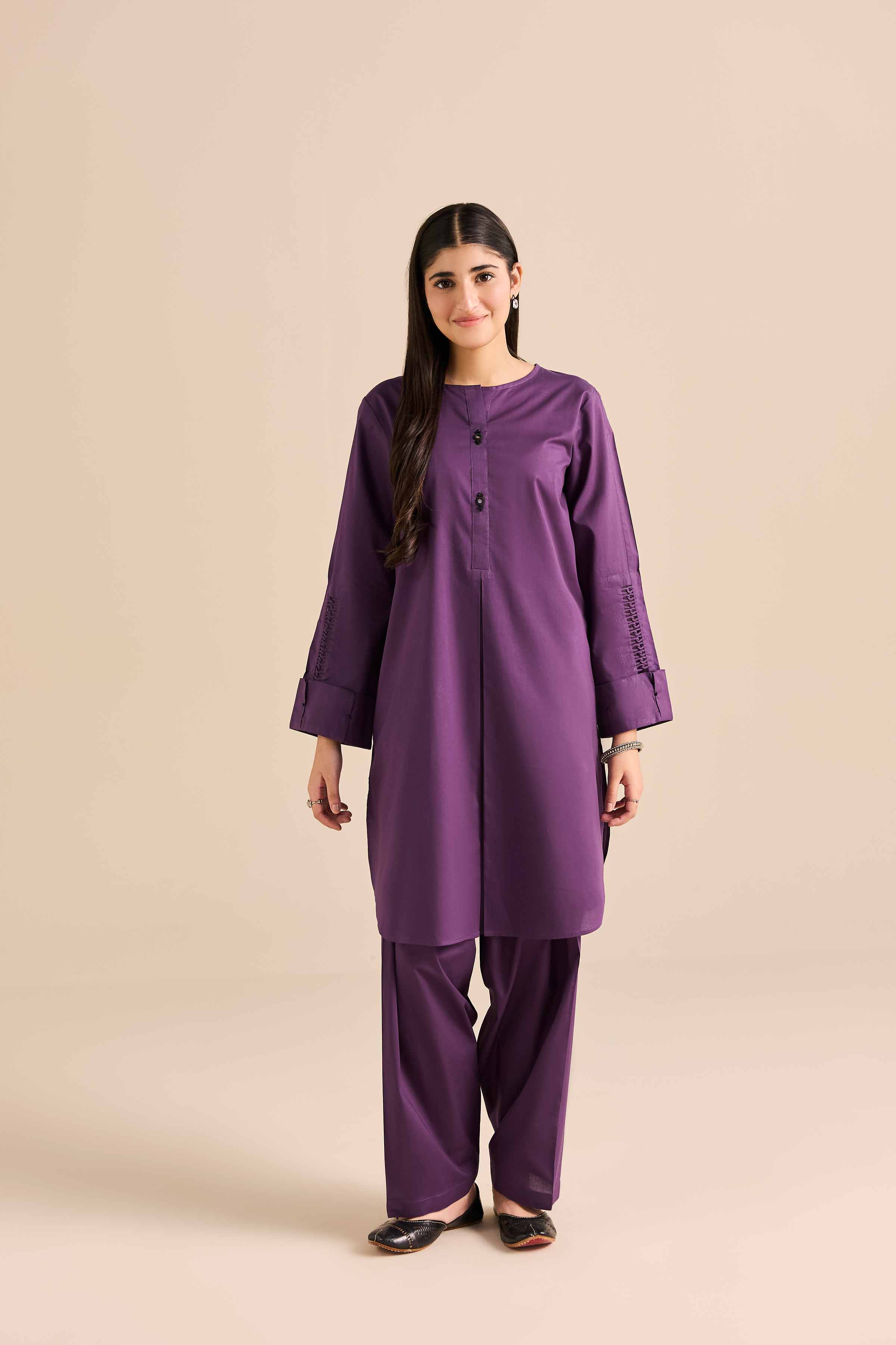 2 Piece - Basic Suit - PW25-381 for Women - Pret Collection | Nishat | Shop Online