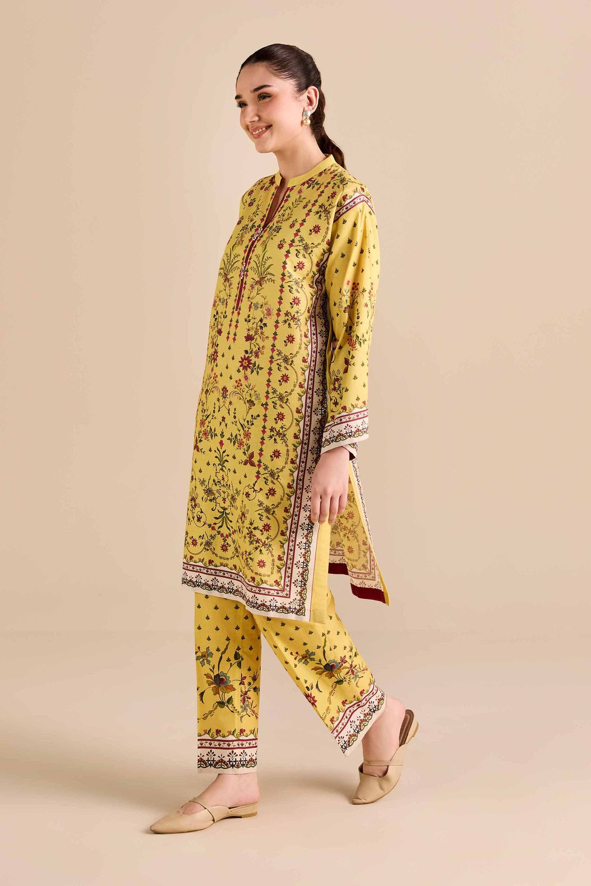 2 Piece - Printed Suit - PW25-386 for Women - Pret Collection | Nishat | Shop Online