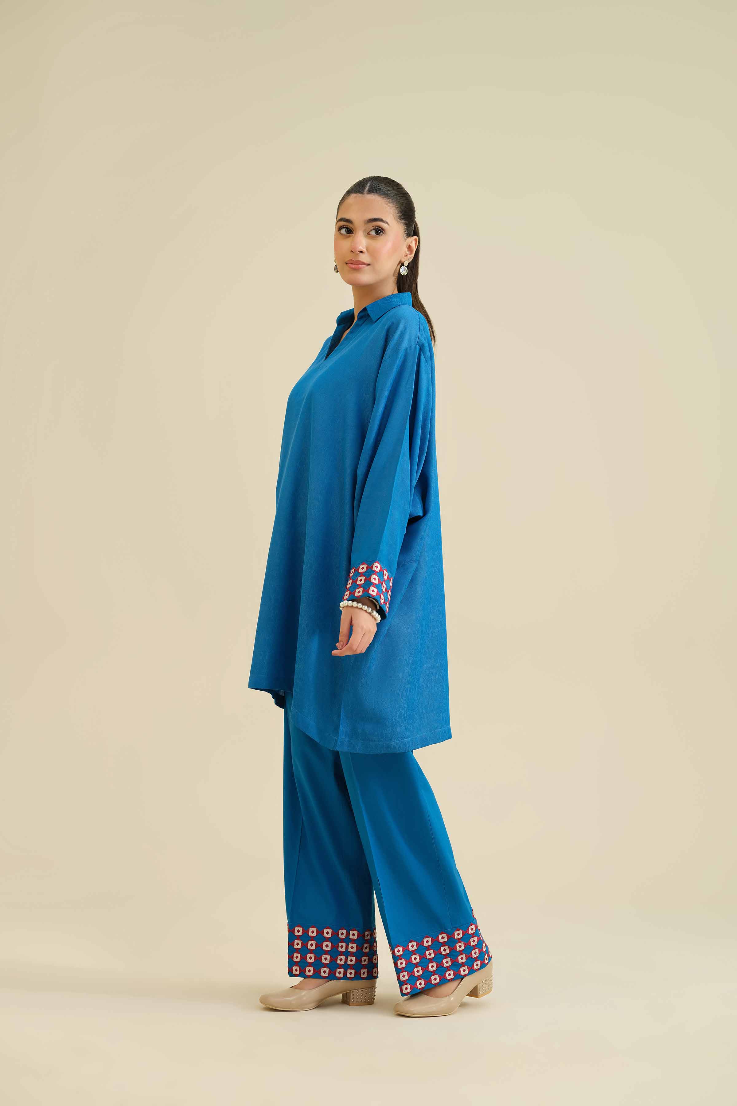 2 Piece - Embroidered Suit - PW25-39 for Women - Pret Collection | Nishat | Shop Online