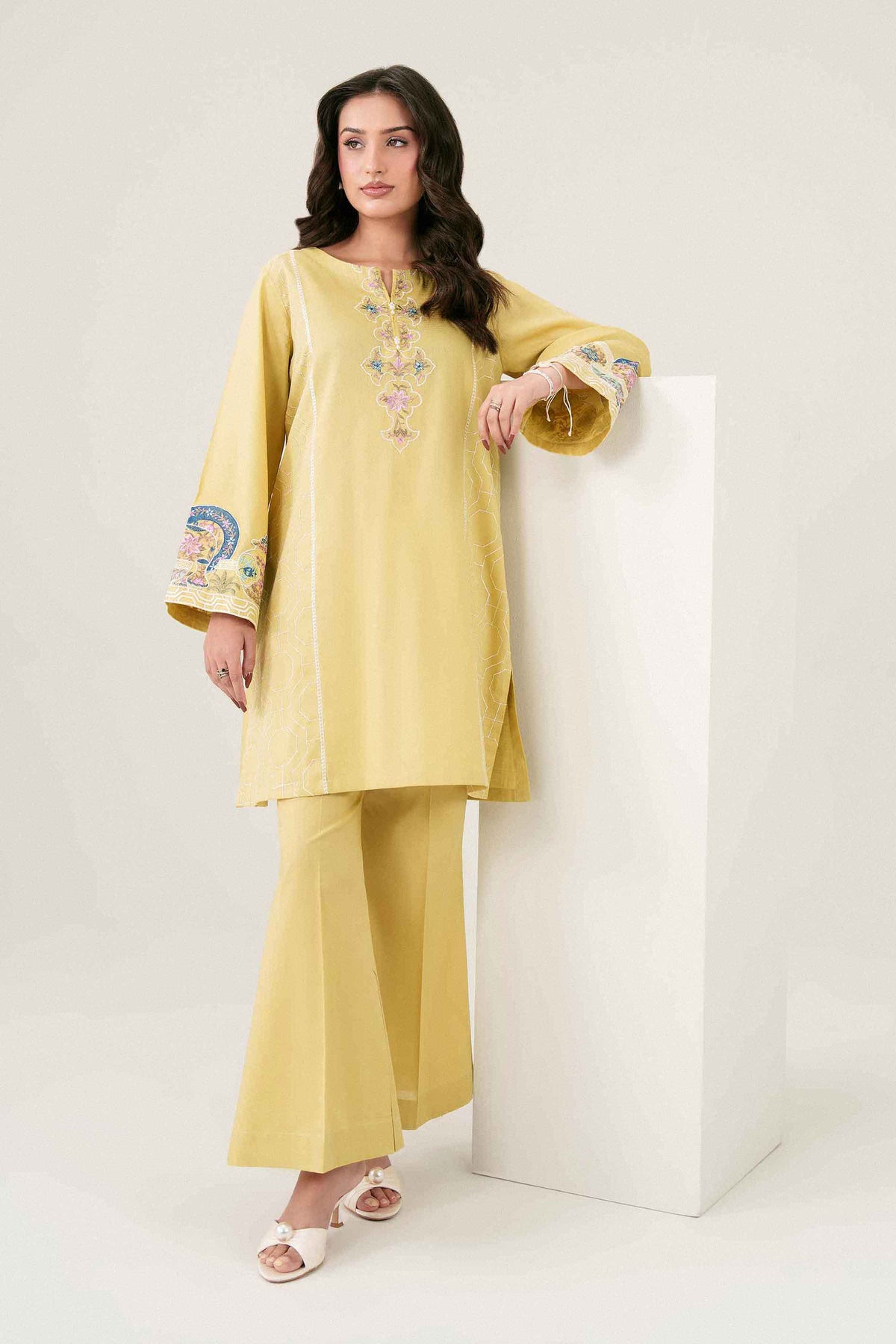 2 PIECE - EMBROIDERED SUIT - PW25-391 for Women - Pret Collection | Nishat | Shop Online