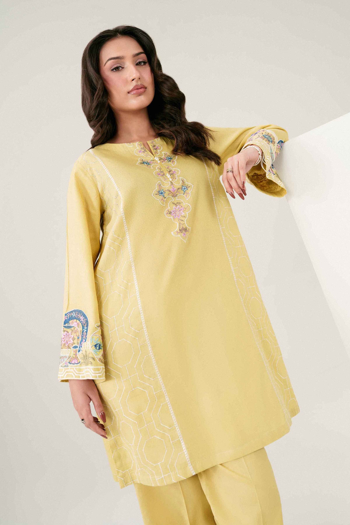 2 PIECE - EMBROIDERED SUIT - PW25-391 for Women - Pret Collection | Nishat | Shop Online