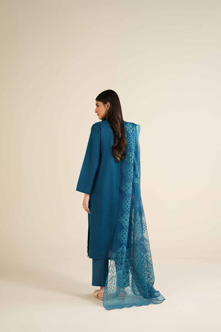 3 Piece - Embroidered Suit - PW25-398 for Women - Pret Collection | Nishat | Shop Online