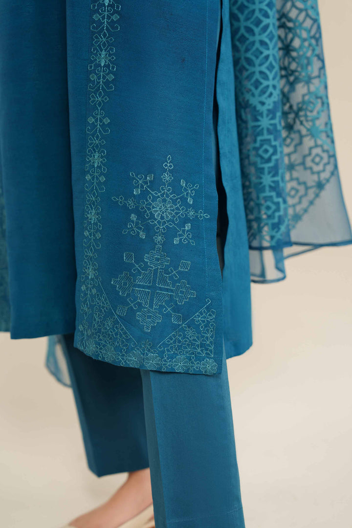 3 Piece - Embroidered Suit - PW25-398 for Women - Pret Collection | Nishat | Shop Online