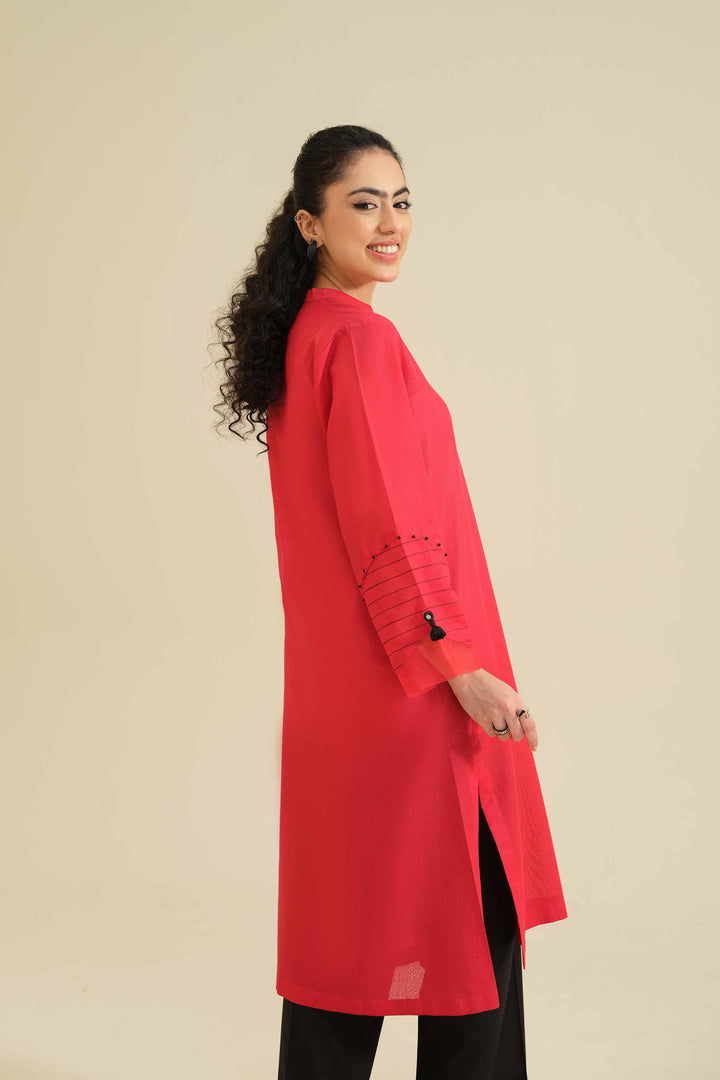 Basic Shirt - PW25-41 for Women - Pret Collection | Nishat | Shop Online
