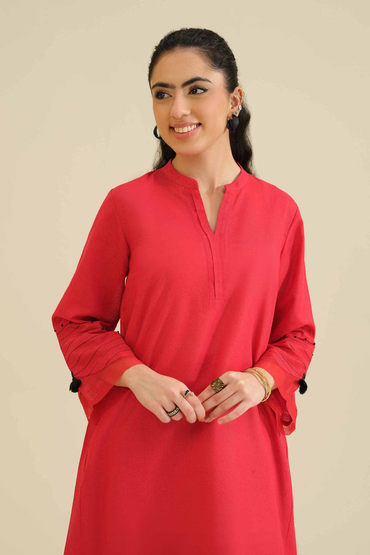 Basic Shirt - PW25-41 for Women - Pret Collection | Nishat | Shop Online