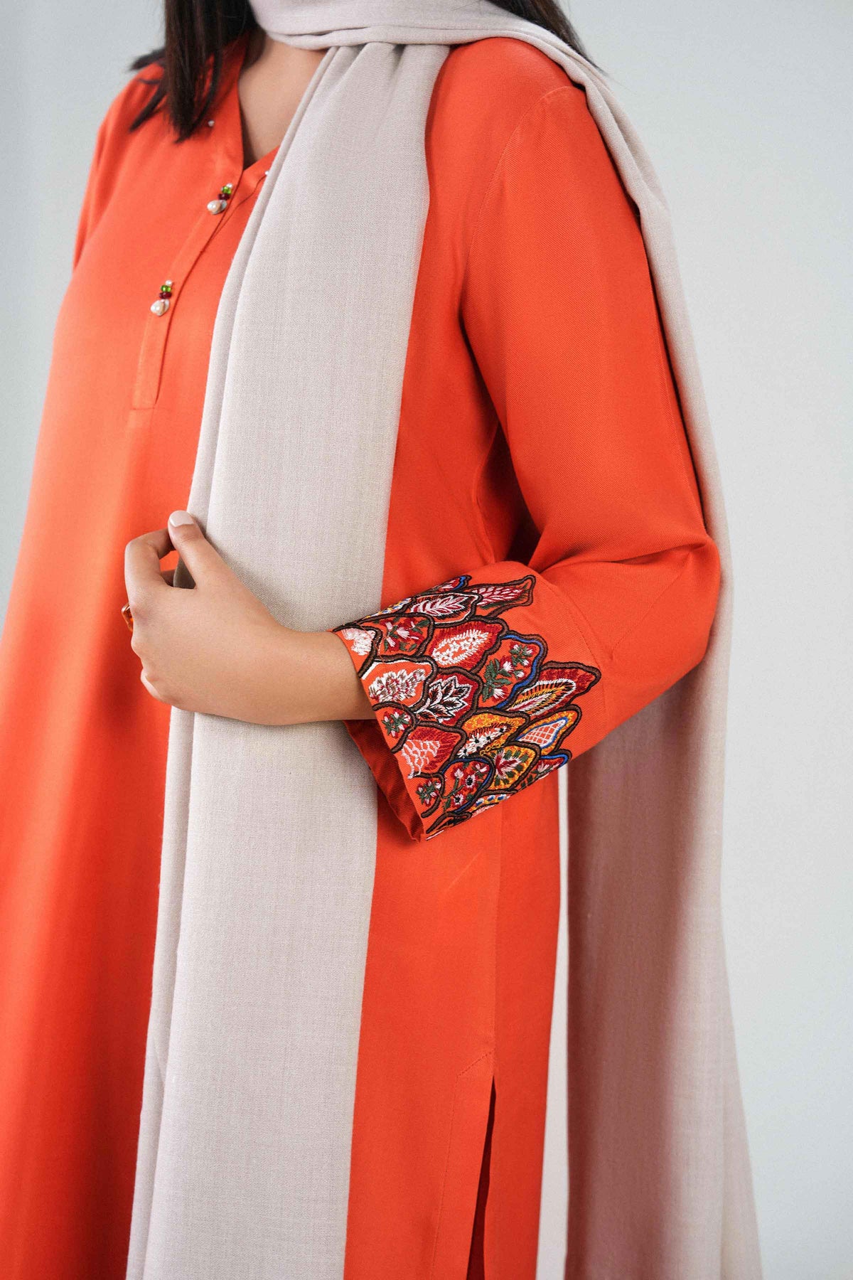 3 Piece - Embroidered Suit - PW25-422 for Women - Pret Collection | Nishat | Shop Online 