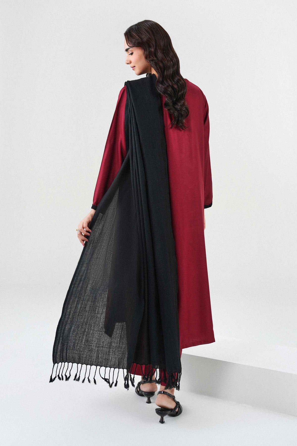 3 Piece - Embroidered Suit - PW25-426 for Women - Pret Collection | Nishat | Shop Online 