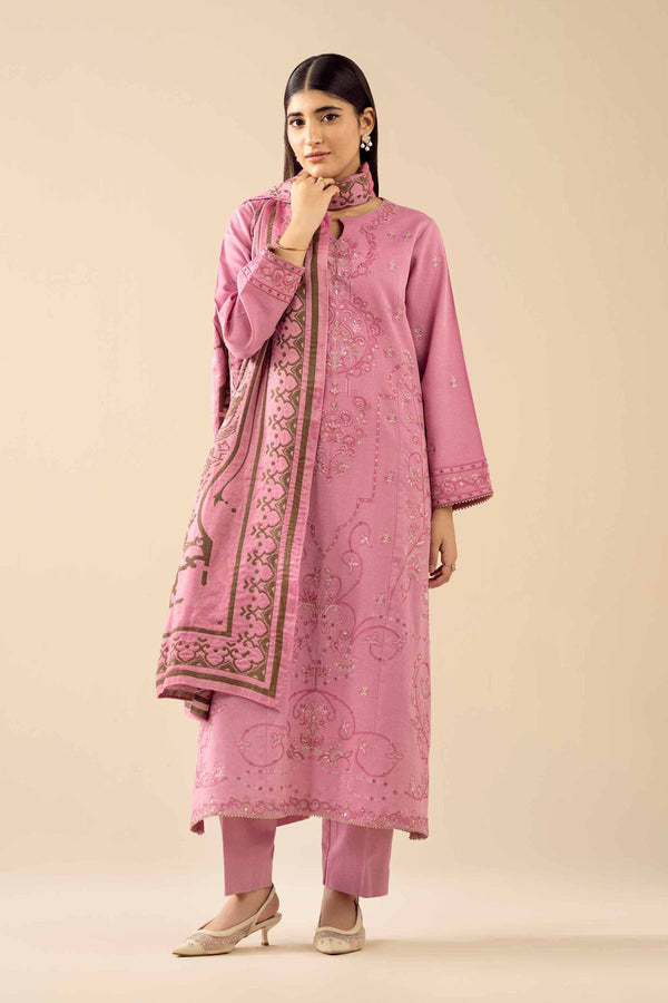 3 Piece - Embroidered Suit - PW25-436 for Women - Pret Collection | Nishat | Shop Online