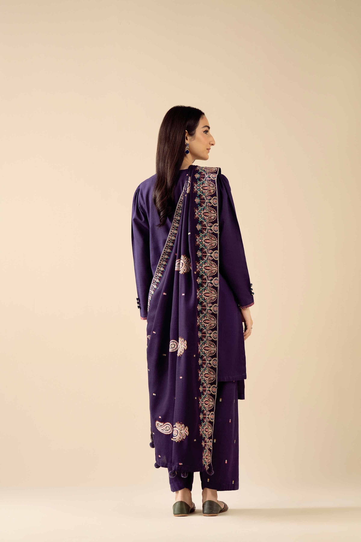 3 Piece - Embroidered Suit - PW25-441 for Women -  Pret Collection | Nishat | Shop Online