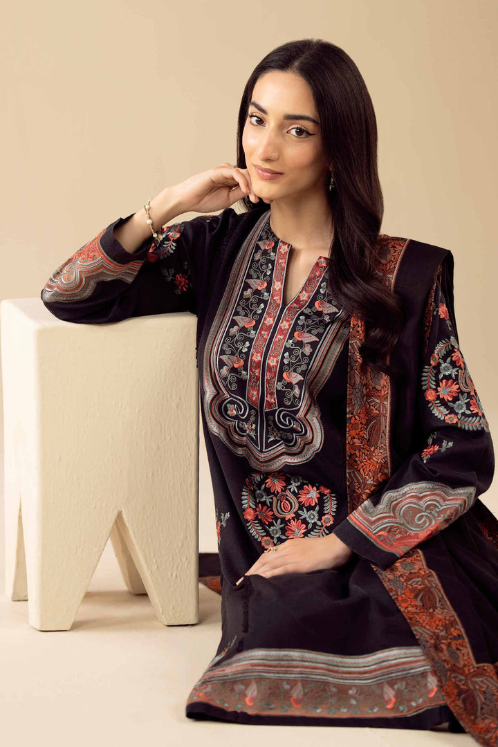 3 Piece - Embroidered Suit - PW25-443 for Women - Pret Collection | Nishat | Shop Online