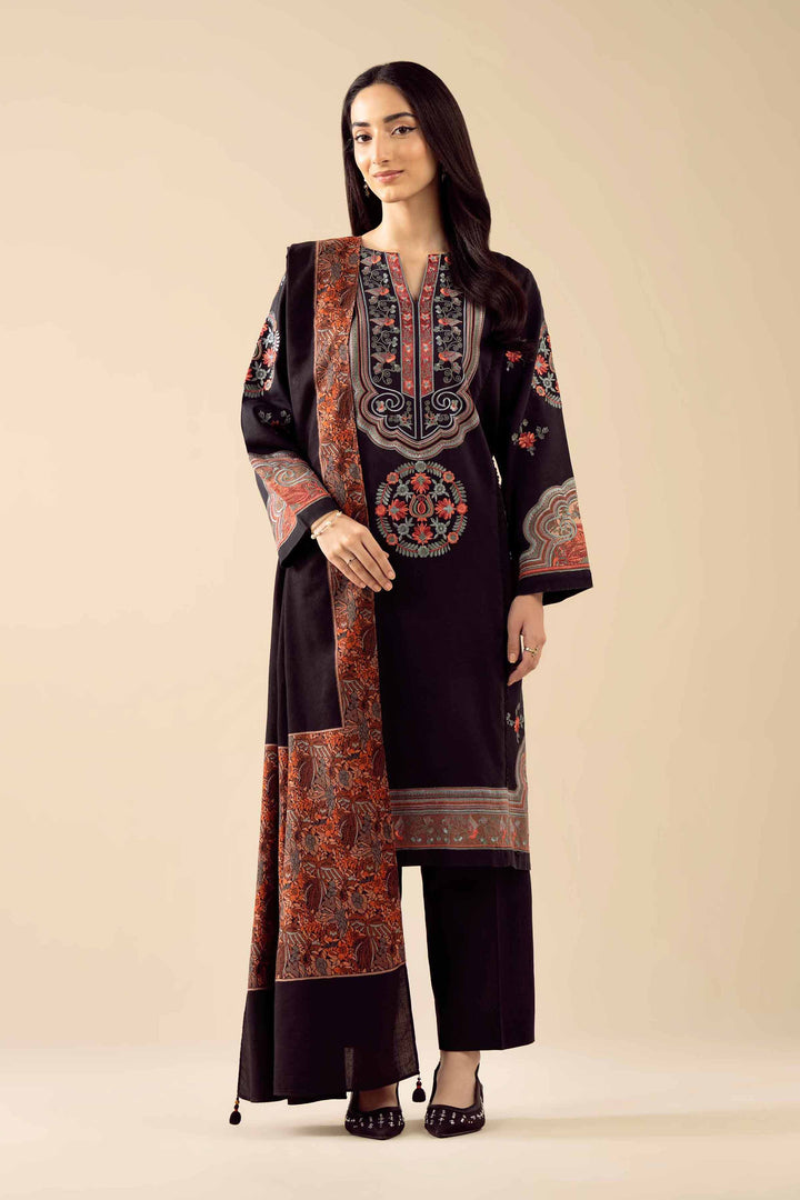 3 Piece - Embroidered Suit - PW25-443 for Women - Pret Collection | Nishat | Shop Online