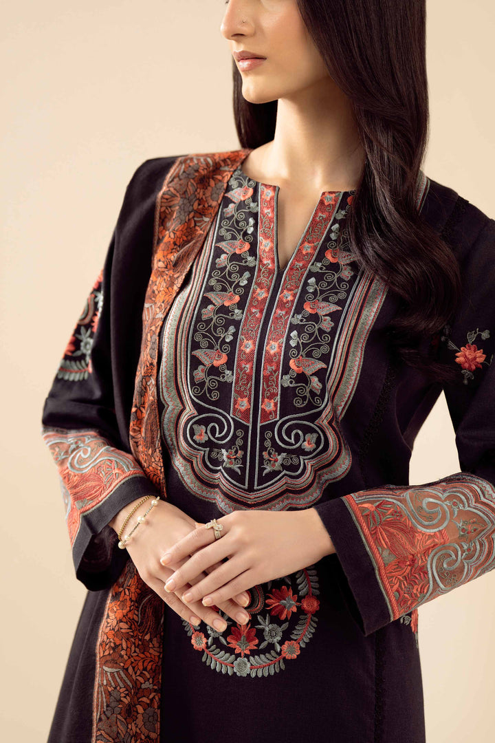3 Piece - Embroidered Suit - PW25-443 for Women - Pret Collection | Nishat | Shop Online