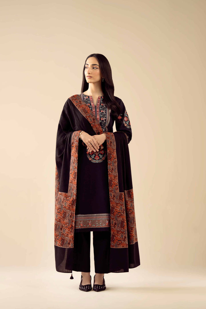 3 Piece - Embroidered Suit - PW25-443 for Women - Pret Collection | Nishat | Shop Online