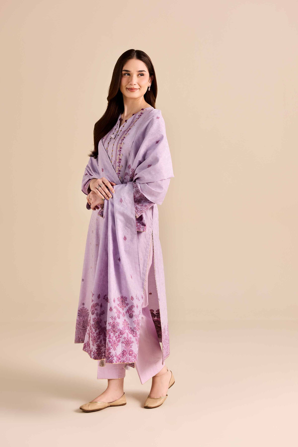 3 Piece - Printed Suit - PW25-455 for Women -  Pret Collection | Nishat | Shop Online