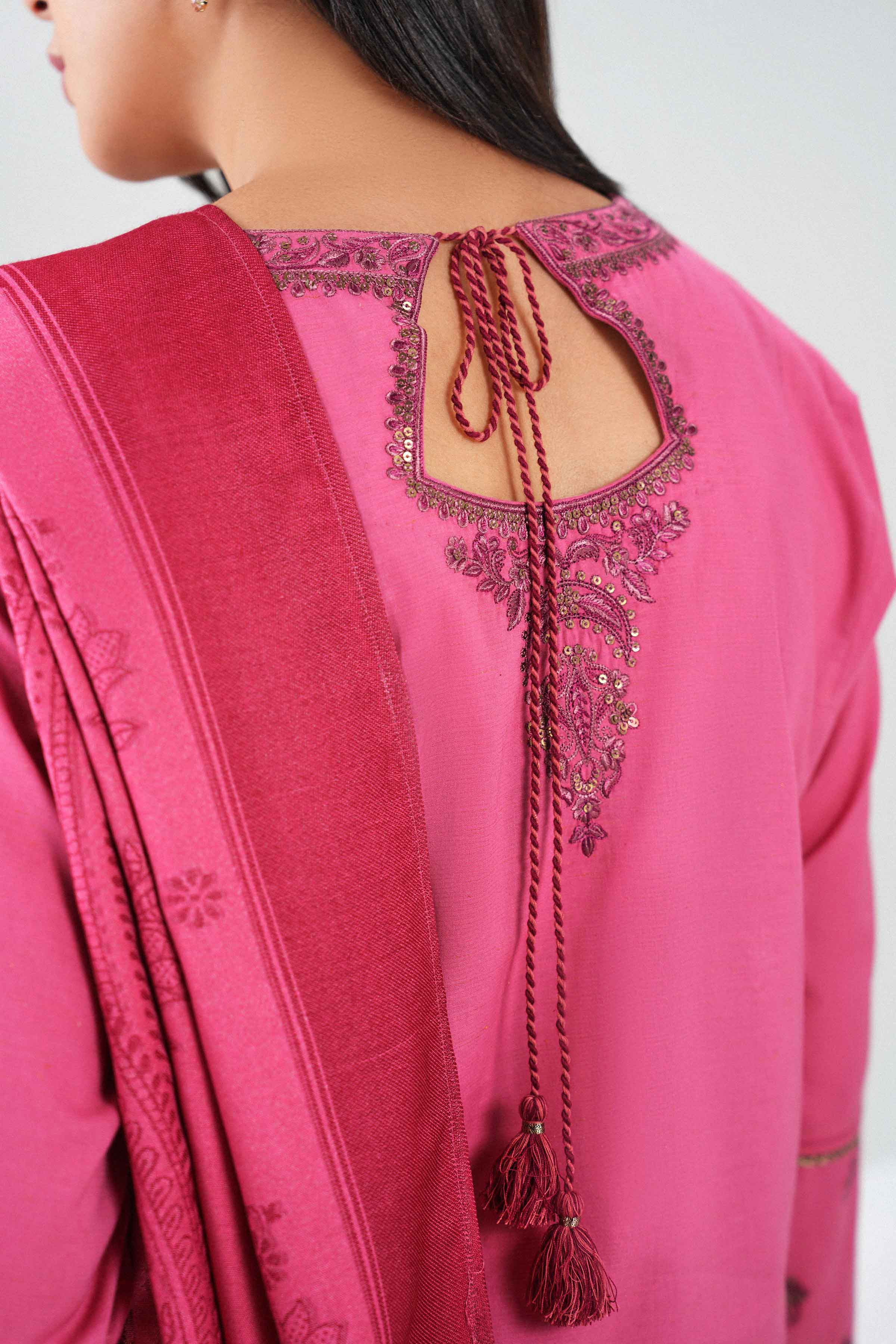 3 Piece - Embroidered Suit - PW25-459 for Women - Pret Collection | Nishat | Shop Online 