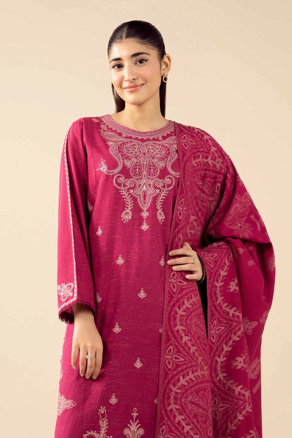 3 Piece - Embroidered Suit - PW25-461 for Women - Pret Collection | Nishat | Shop Online