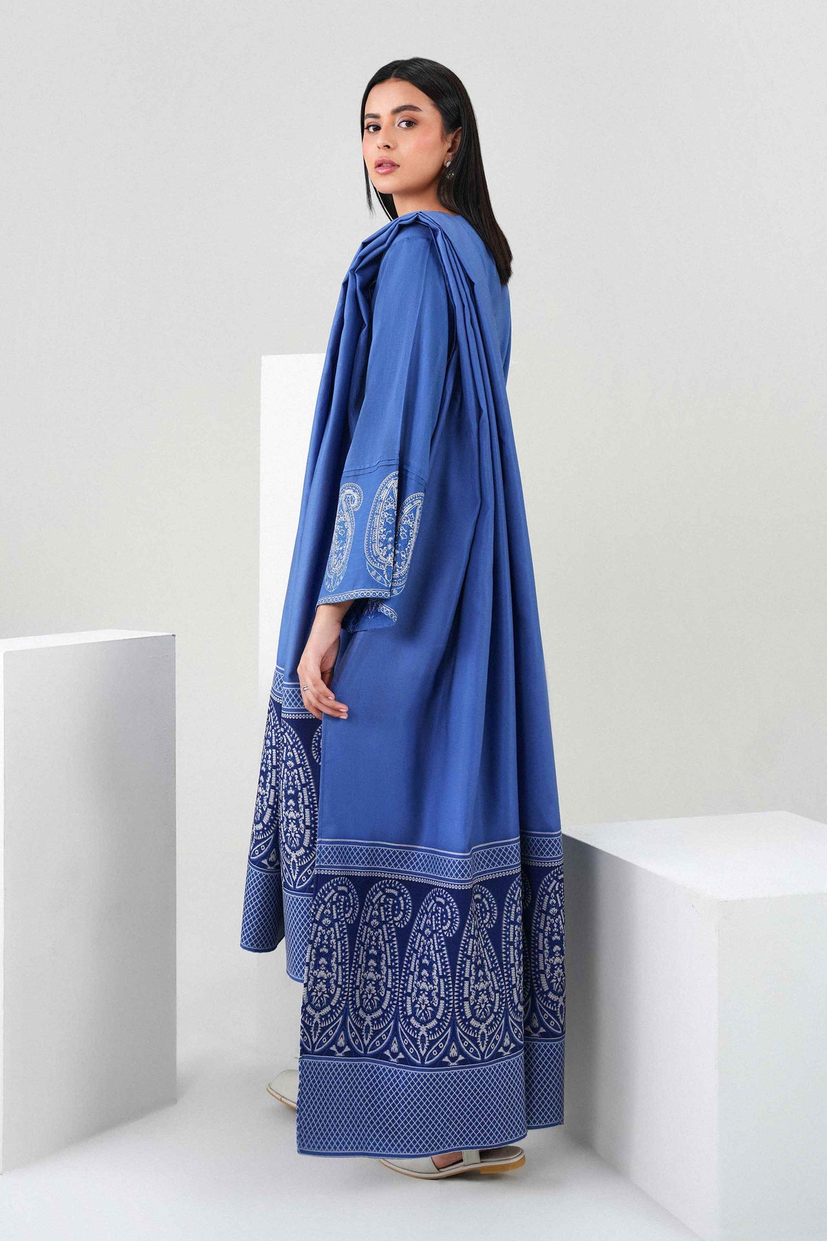 3 Piece - Embroidered Suit - PW25-468 for Women - Pret Collection | Nishat | Shop Online 