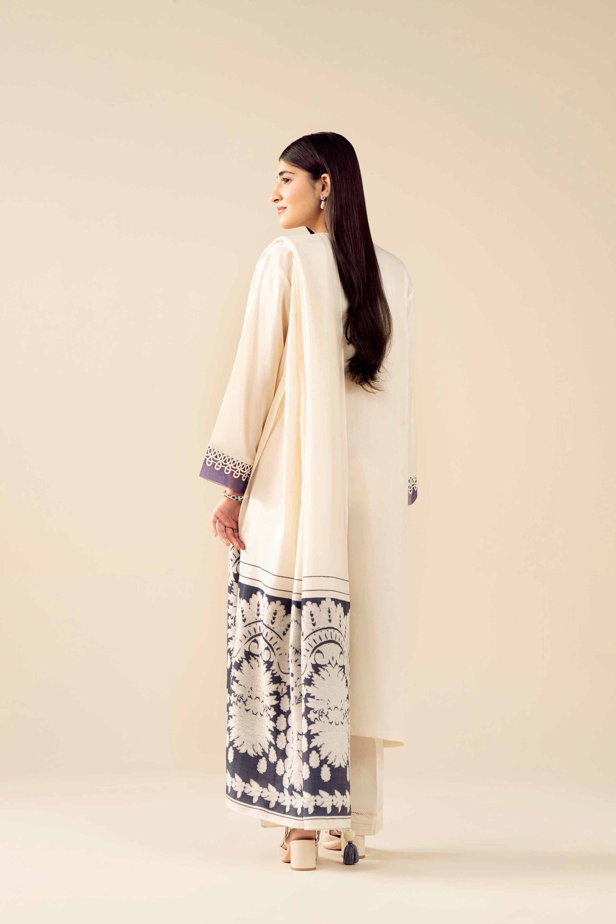 3 Piece - Embroidered Suit - PW25-471 for Women - Pret Collection | Nishat | Shop Online