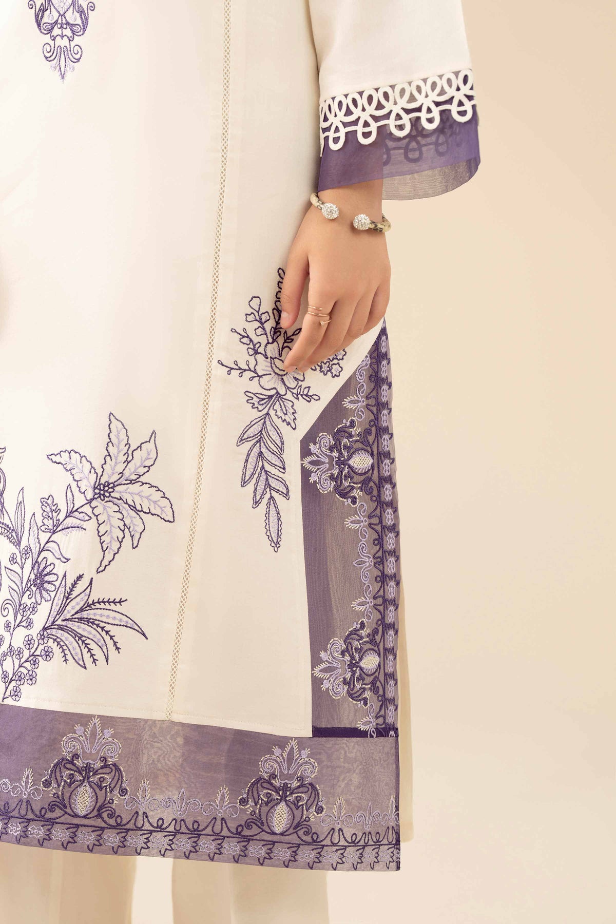 3 Piece - Embroidered Suit - PW25-471 for Women - Pret Collection | Nishat | Shop Online