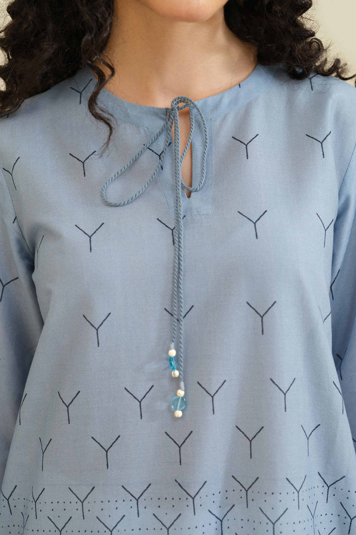 2 Piece - Printed Suit - PW25-48 for Women - Pret Collection | Nishat | Shop Online