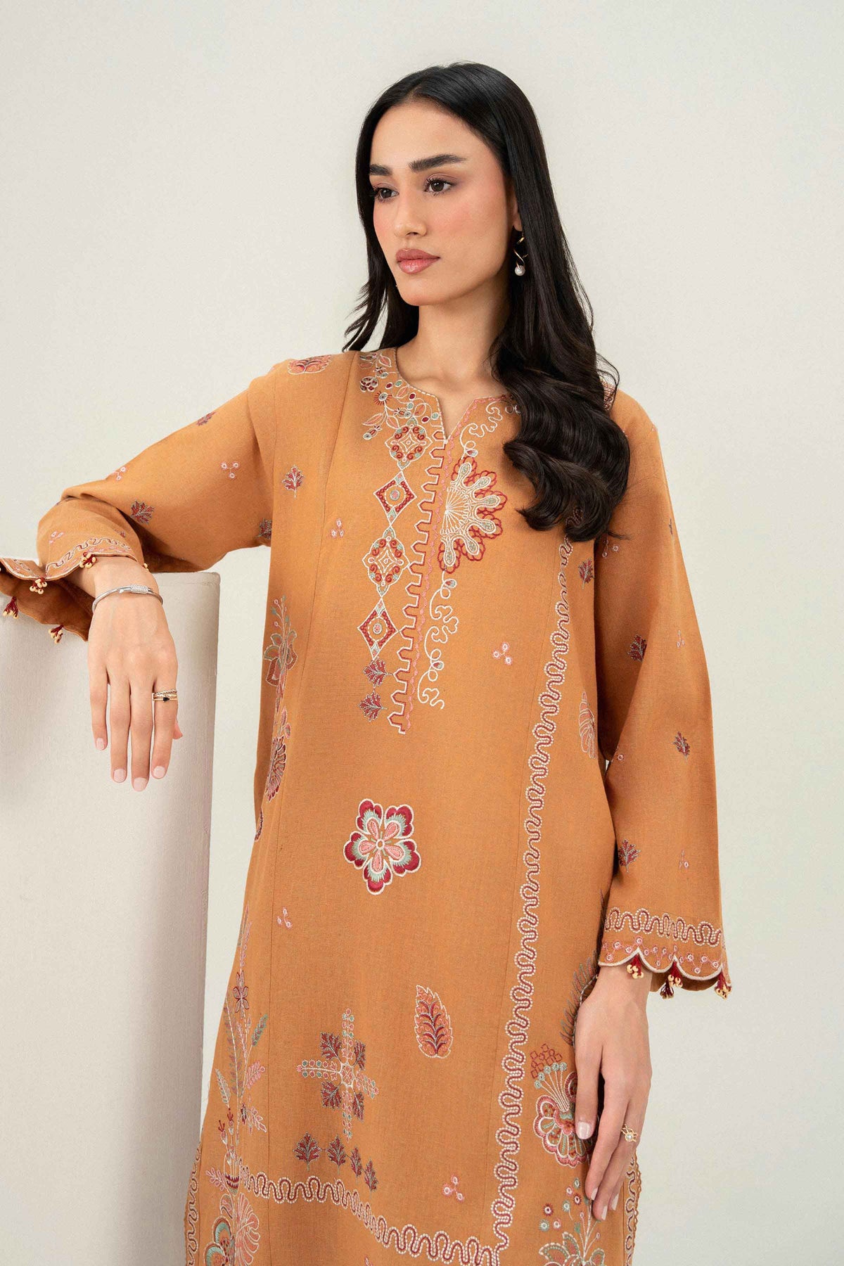 2 Piece - Embroidered Suit - PW25-481 for Women - Pret Collection | Nishat | Shop Online 