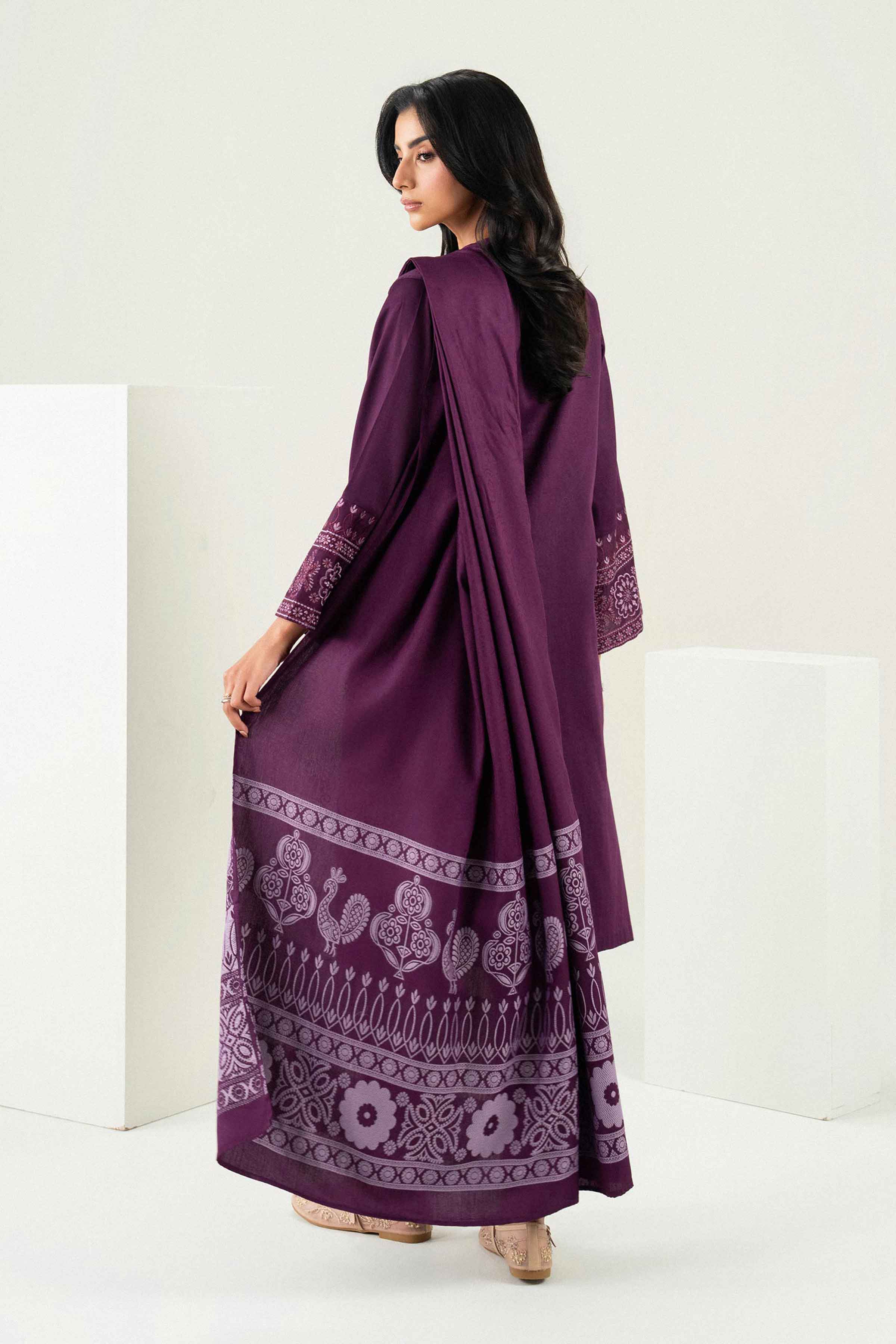 3 Piece - Embroidered Suit - PW25-498 for Women - Pret Collection | Nishat | Shop Online 