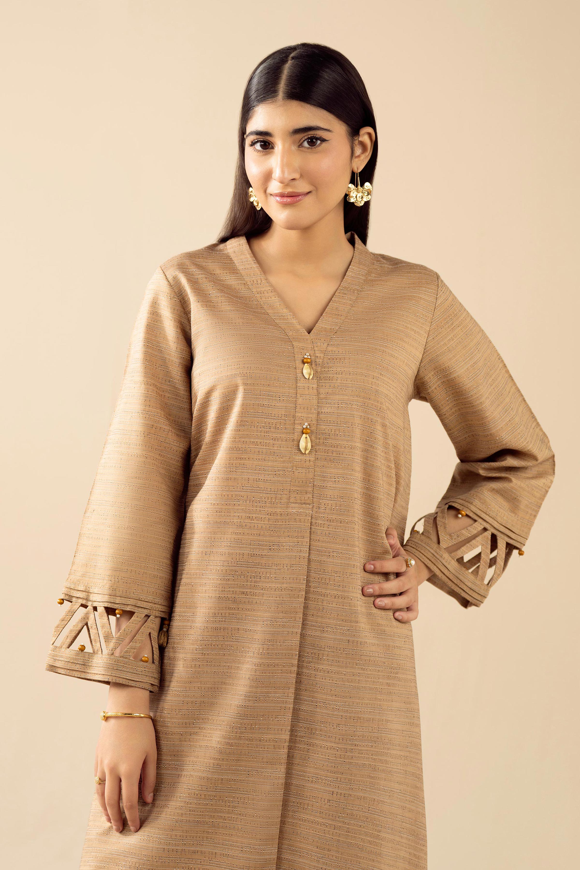 2 Piece - Solid Suit - PW25-513 for Women - Pret Collection | Nishat | Shop Online